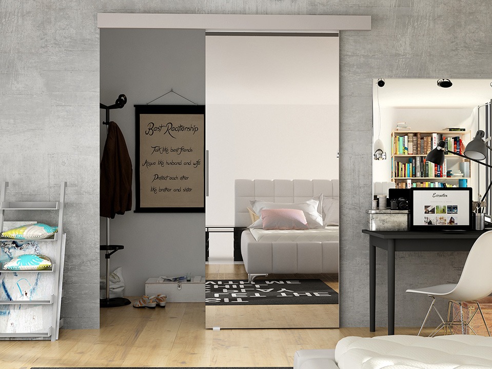 Sliding door Closico Materia II (Cashmere)