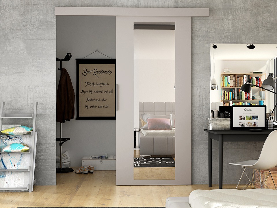 Sliding door Closico Materia IV (Cashmere)