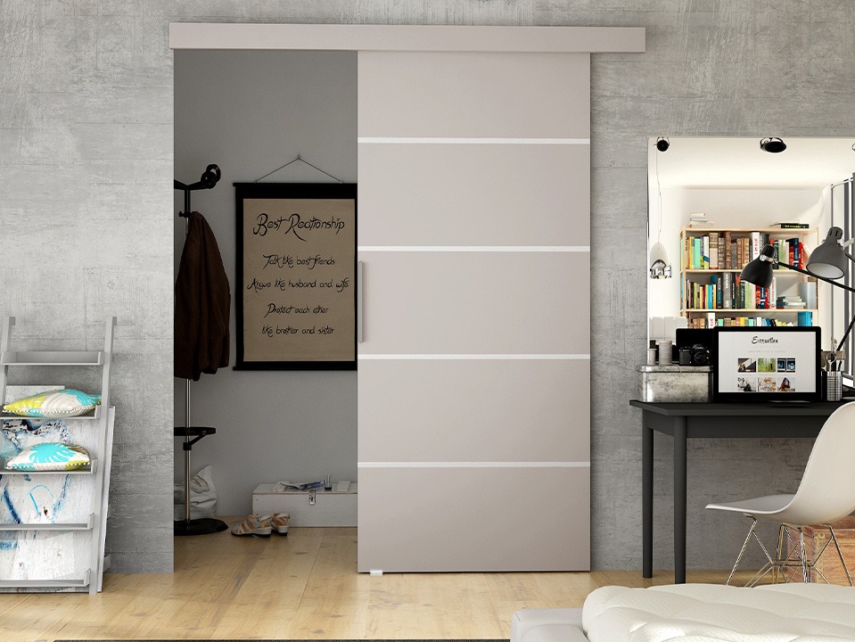 Sliding door Closico Portalis III (Cashmere)