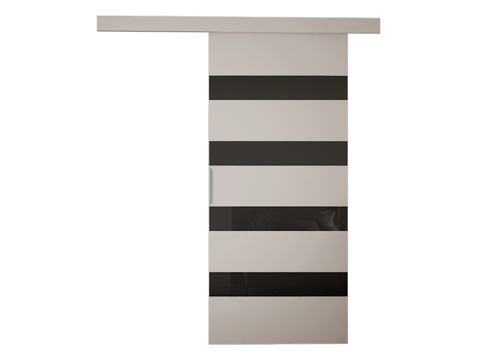Sliding door Closico Portalis V (Cashmere + Black)