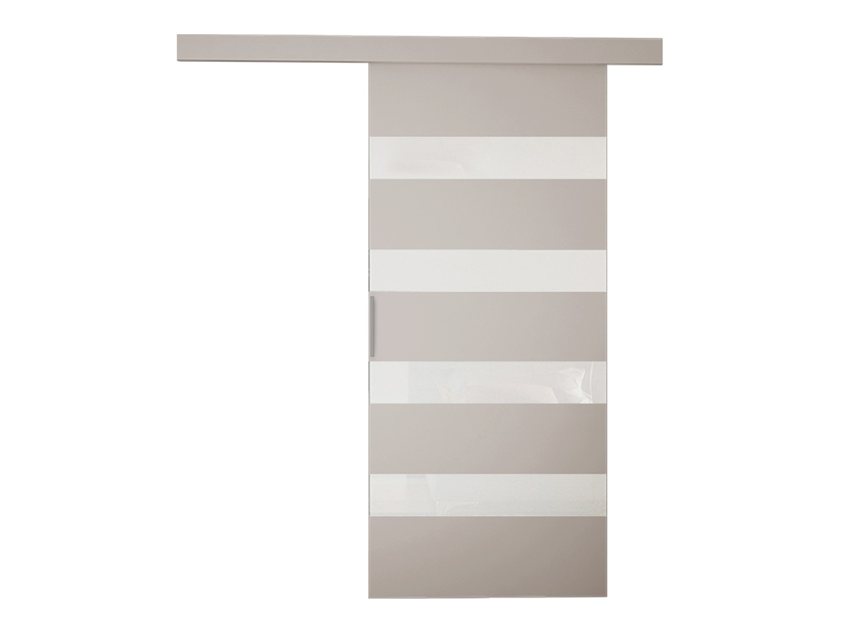 Sliding door Closico Portalis V (Cashmere + White)