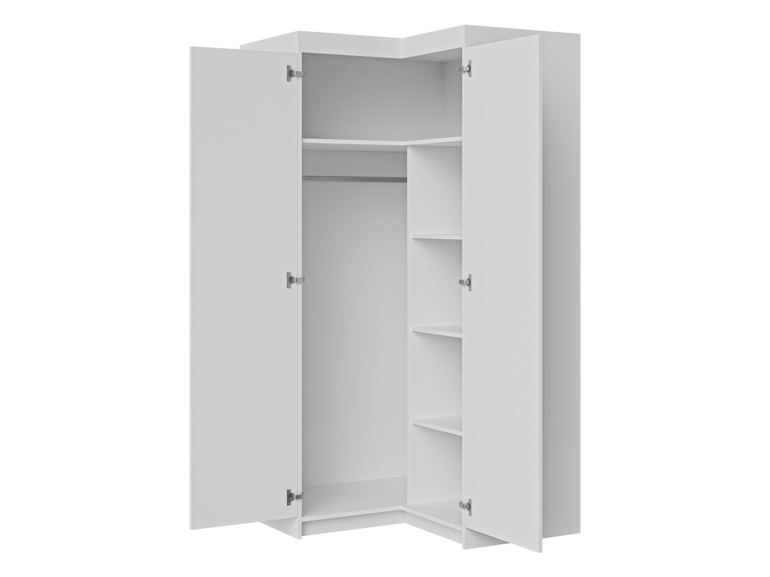 Corner wardrobe Novduni 116 (Beige)