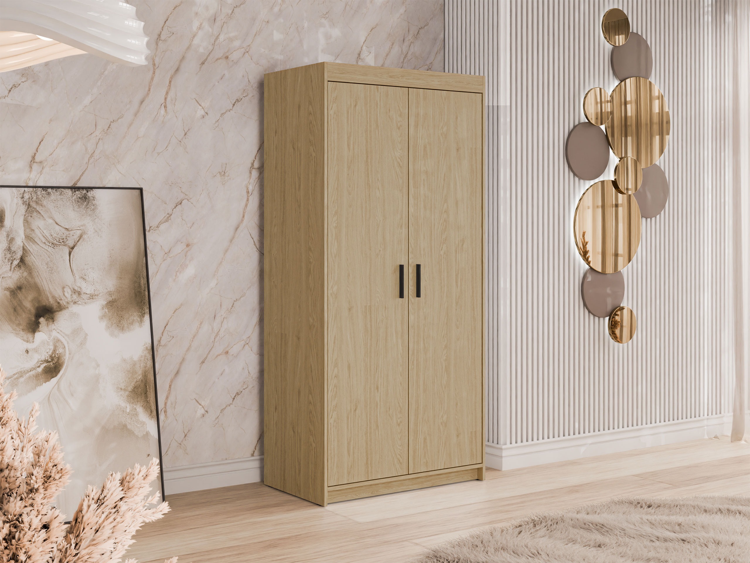 Wardrobe Novduni 100 (Oak)