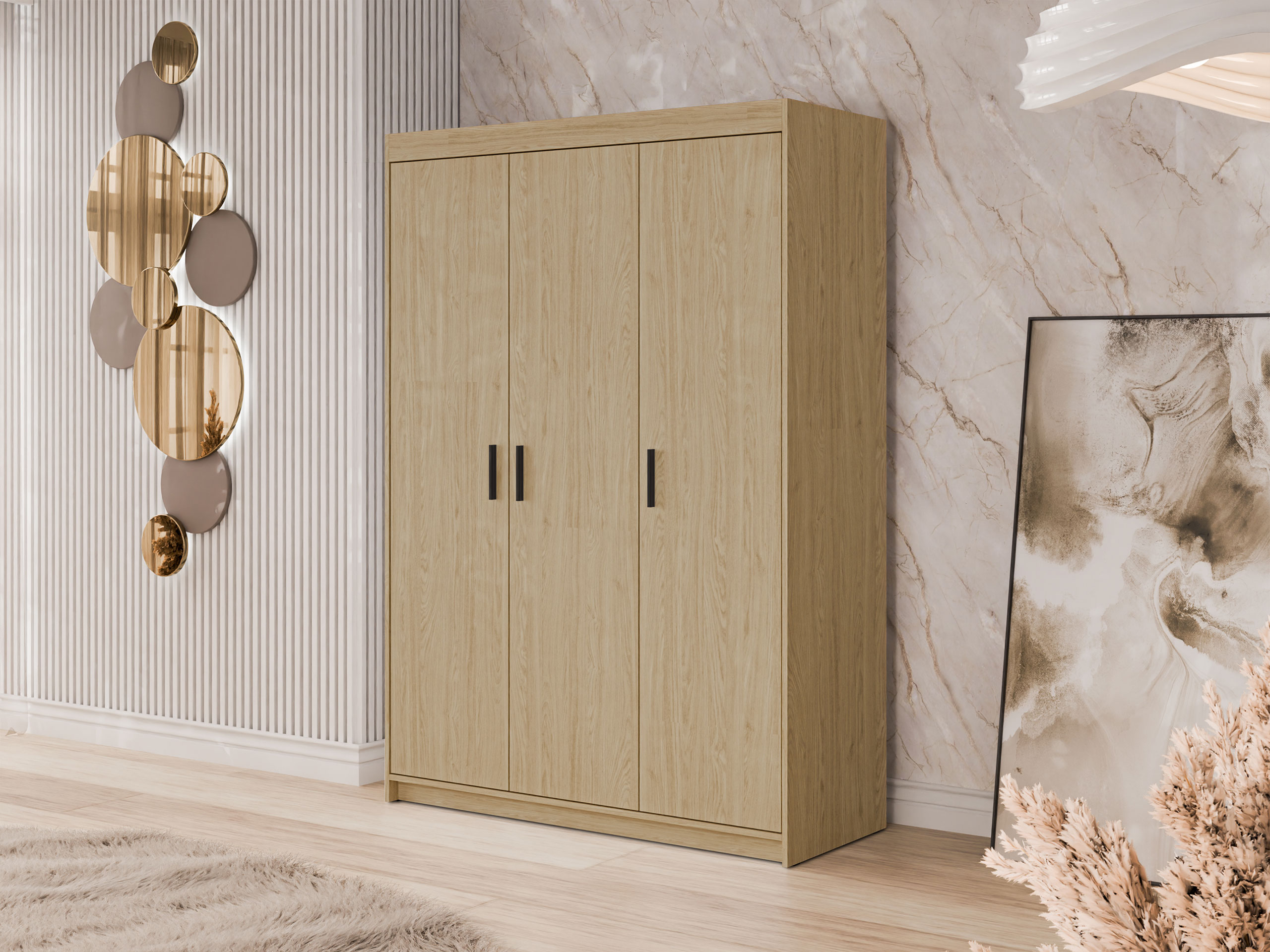Wardrobe Novduni 101 (Oak)