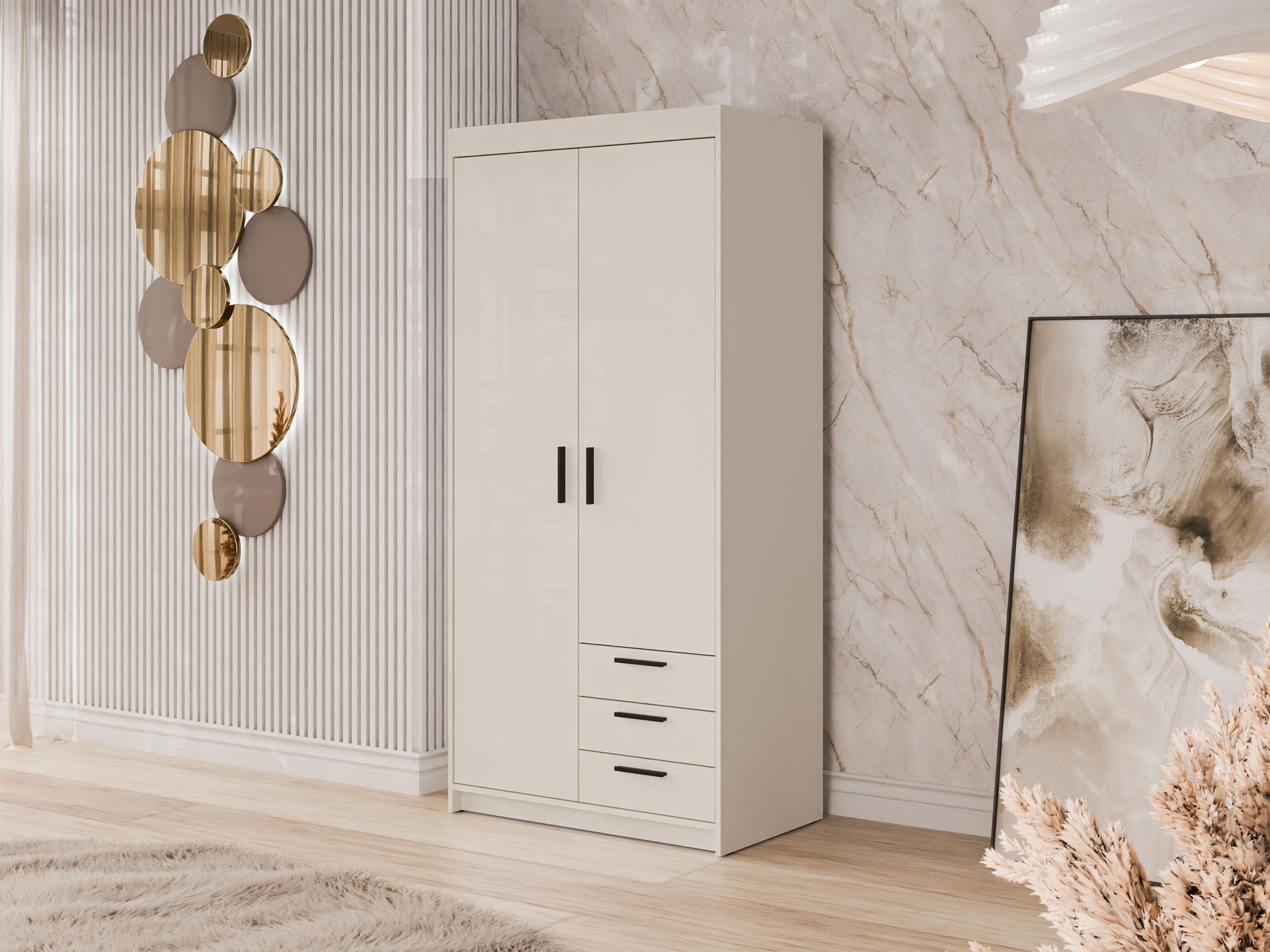 Wardrobe Novduni 112 (Beige)