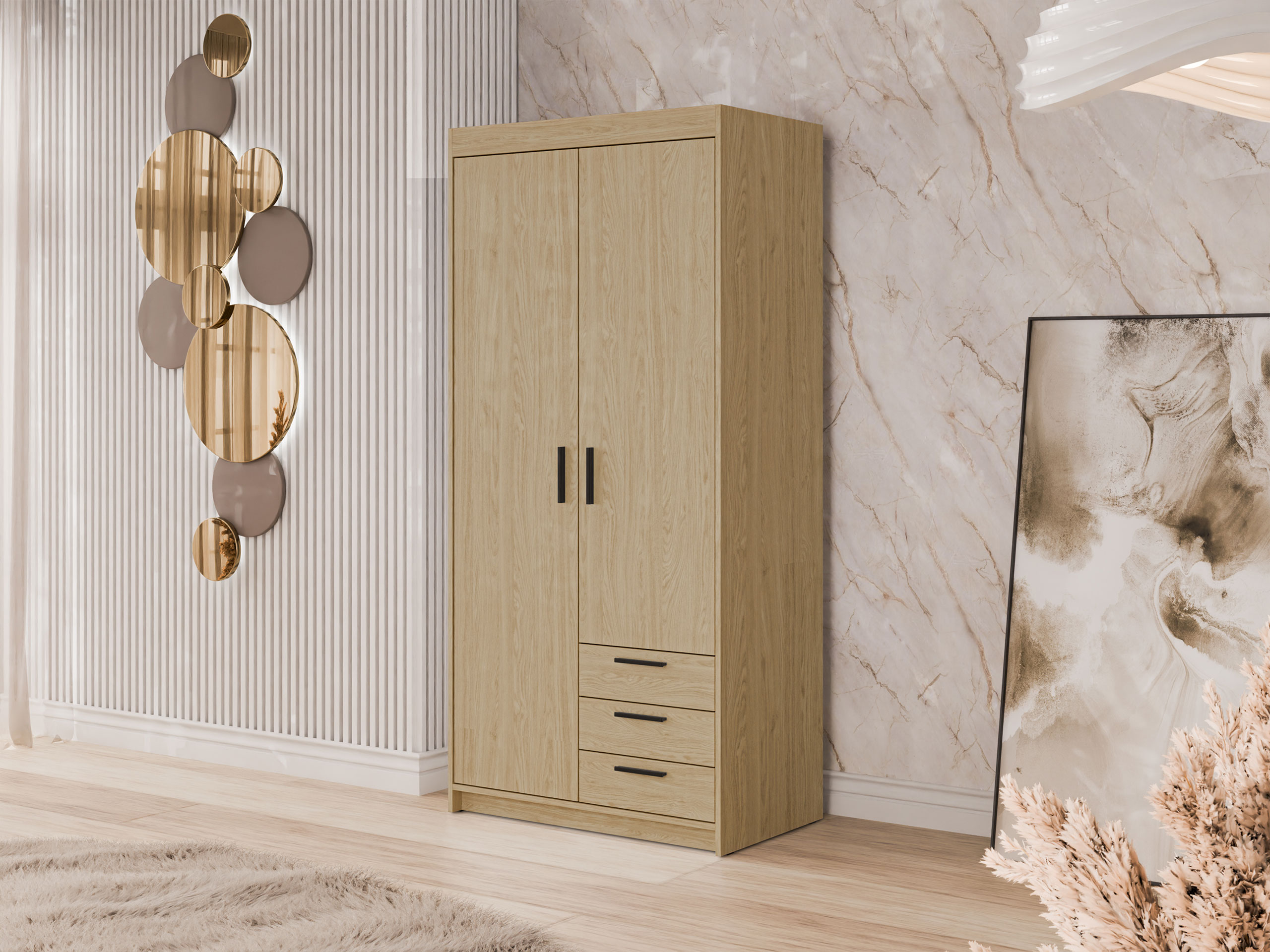 Wardrobe Novduni 112 (Oak)