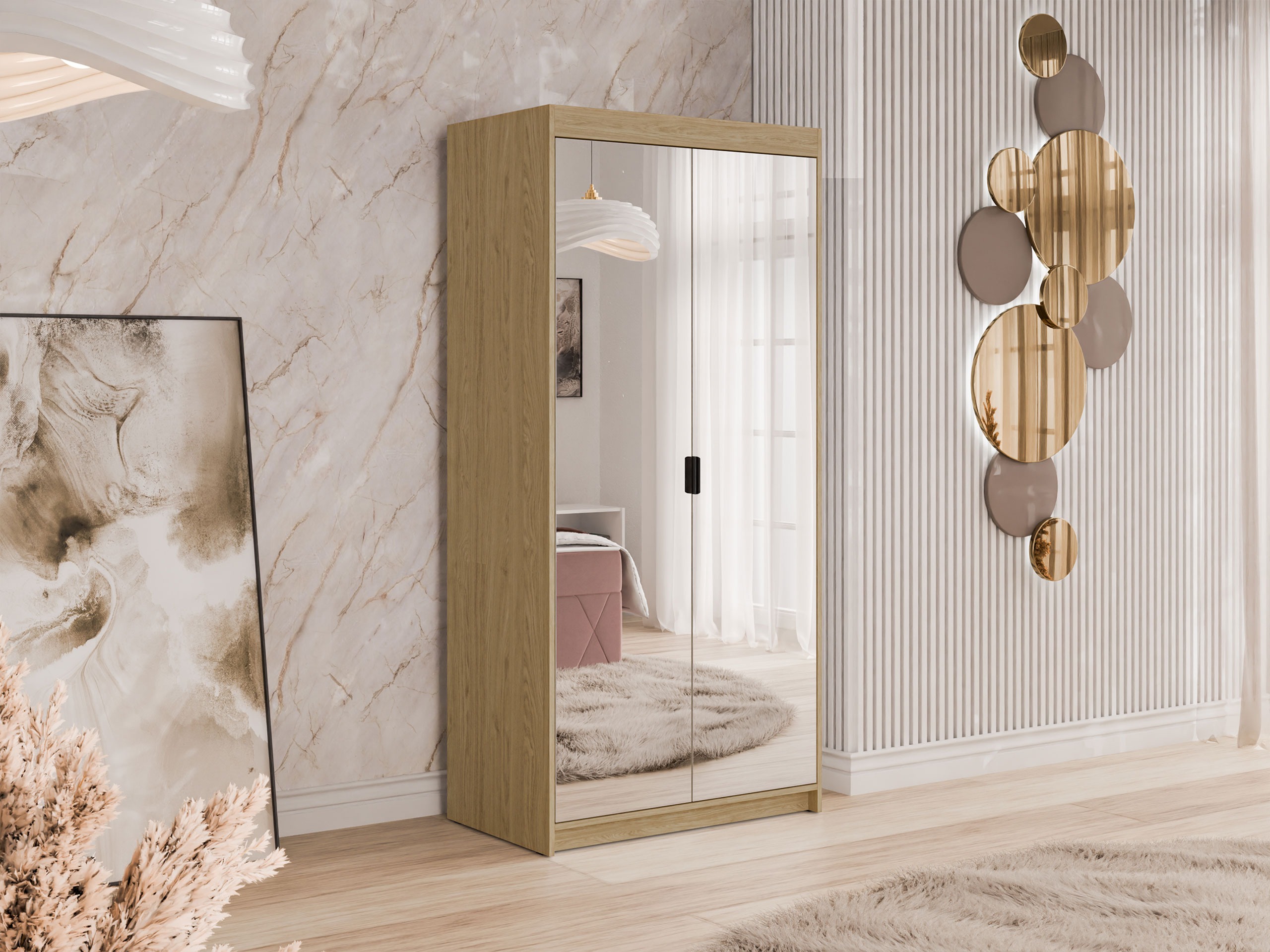 Wardrobe Novduni 114 (Oak)