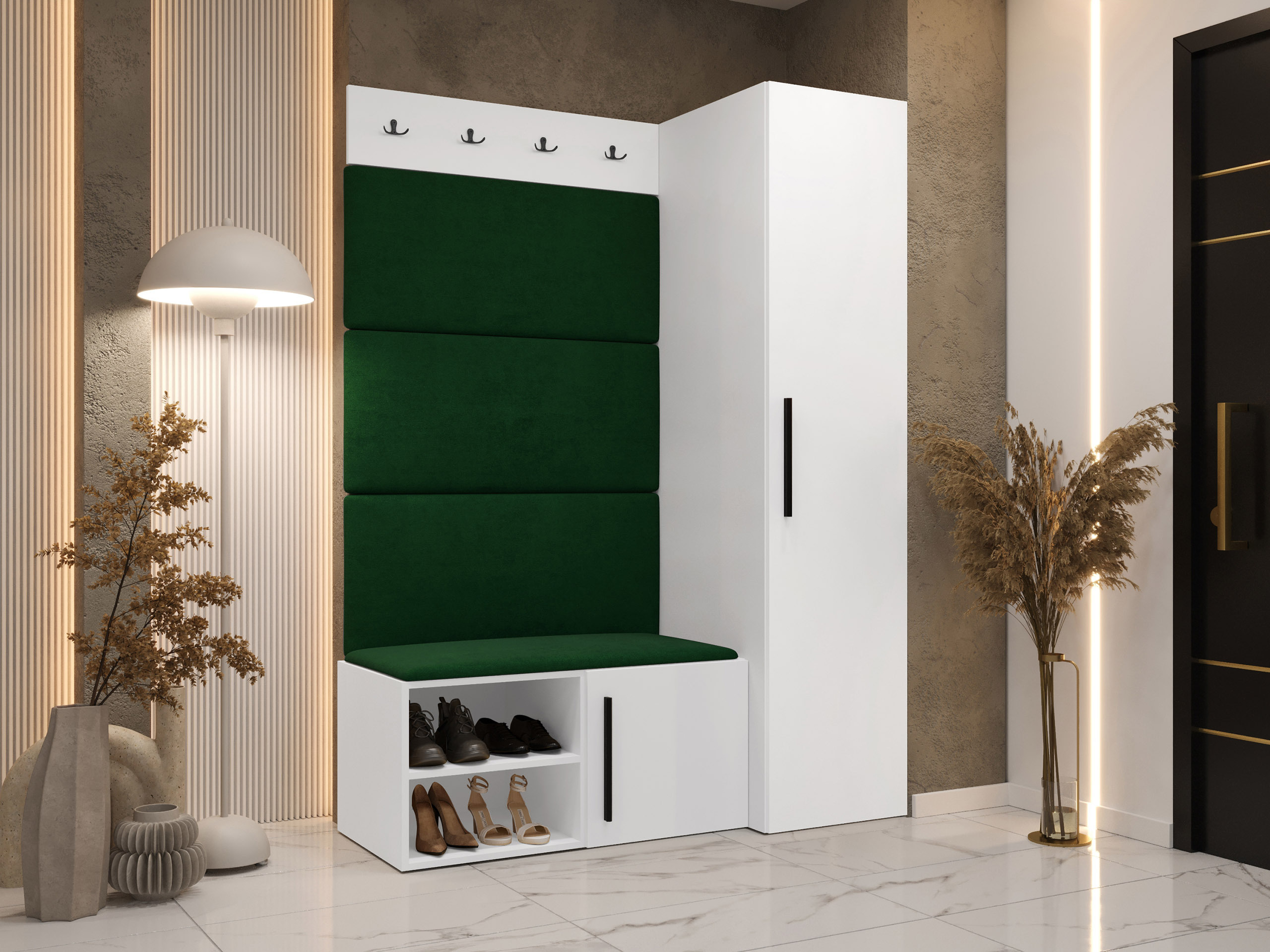 Hallway set Hartford 525 (White)