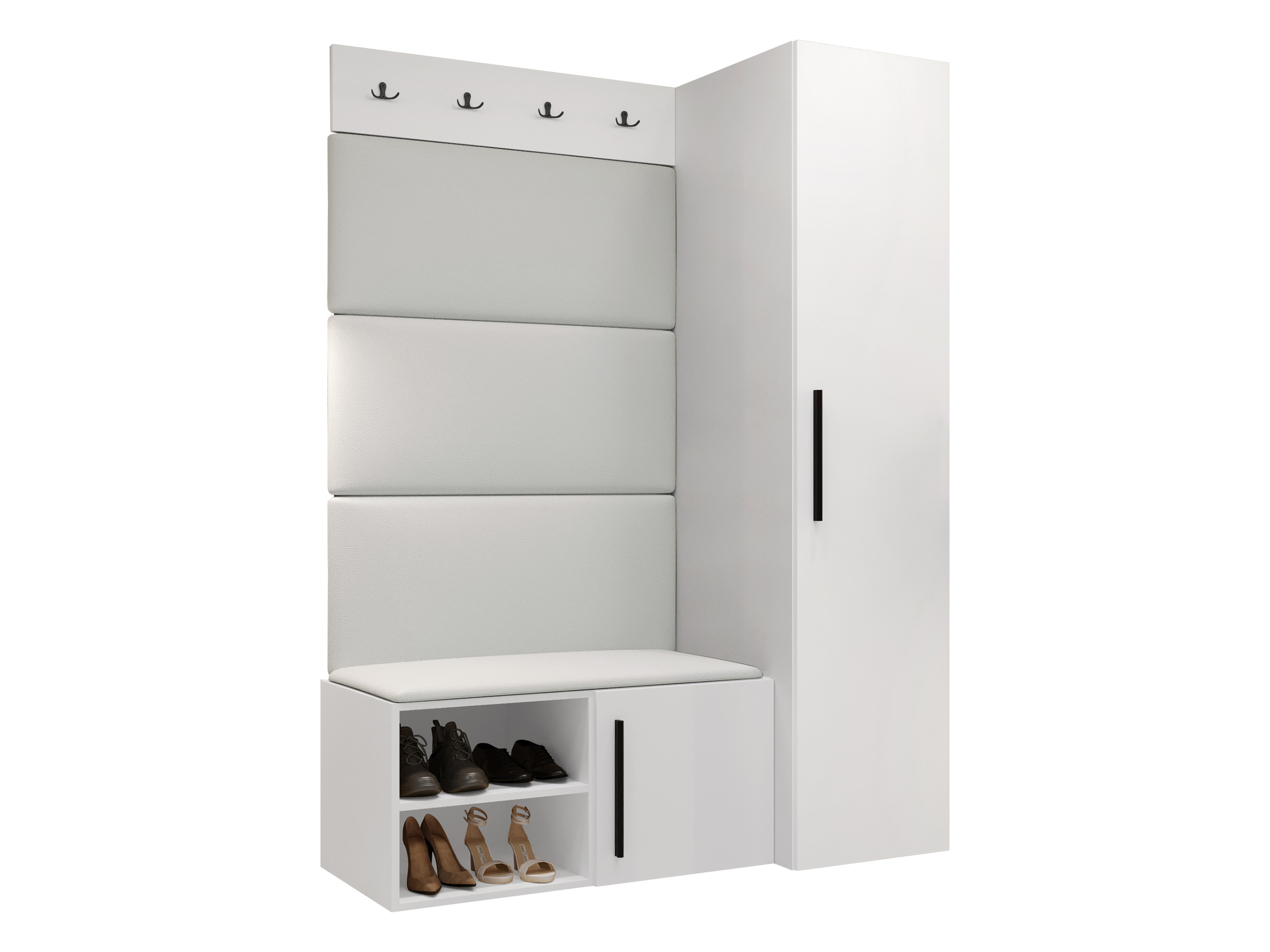 Hallway set Hartford 525 (White)