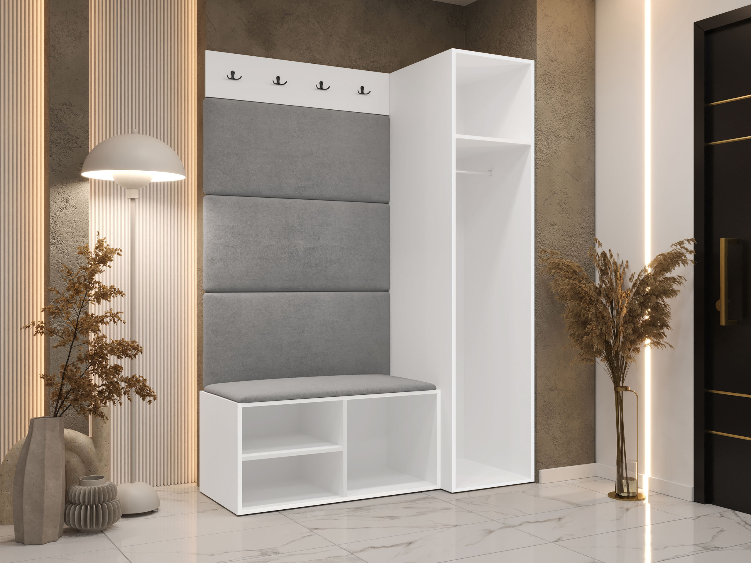 Hallway set Hartford 525 (White)