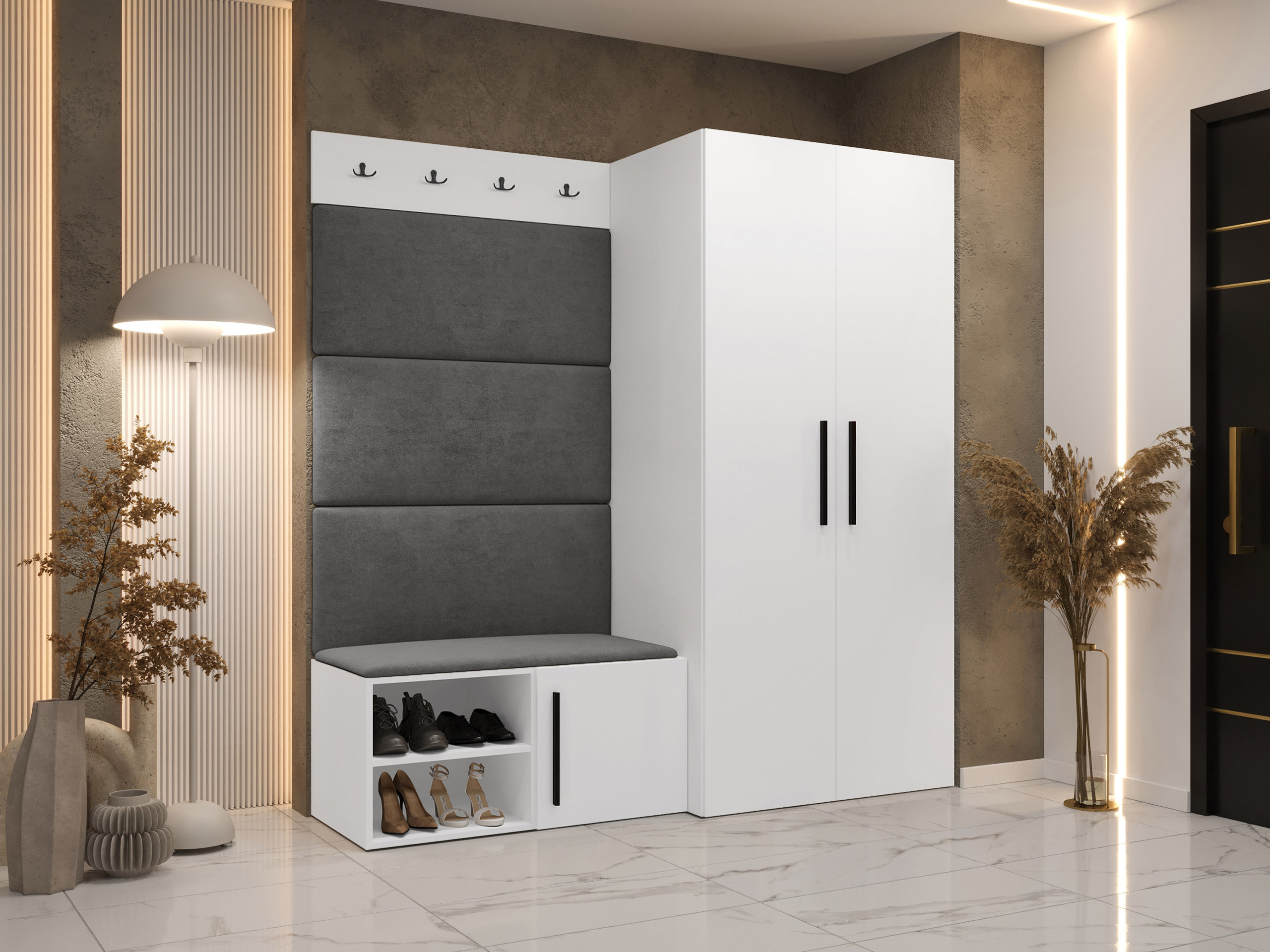 Hallway set Hartford 526 (White)