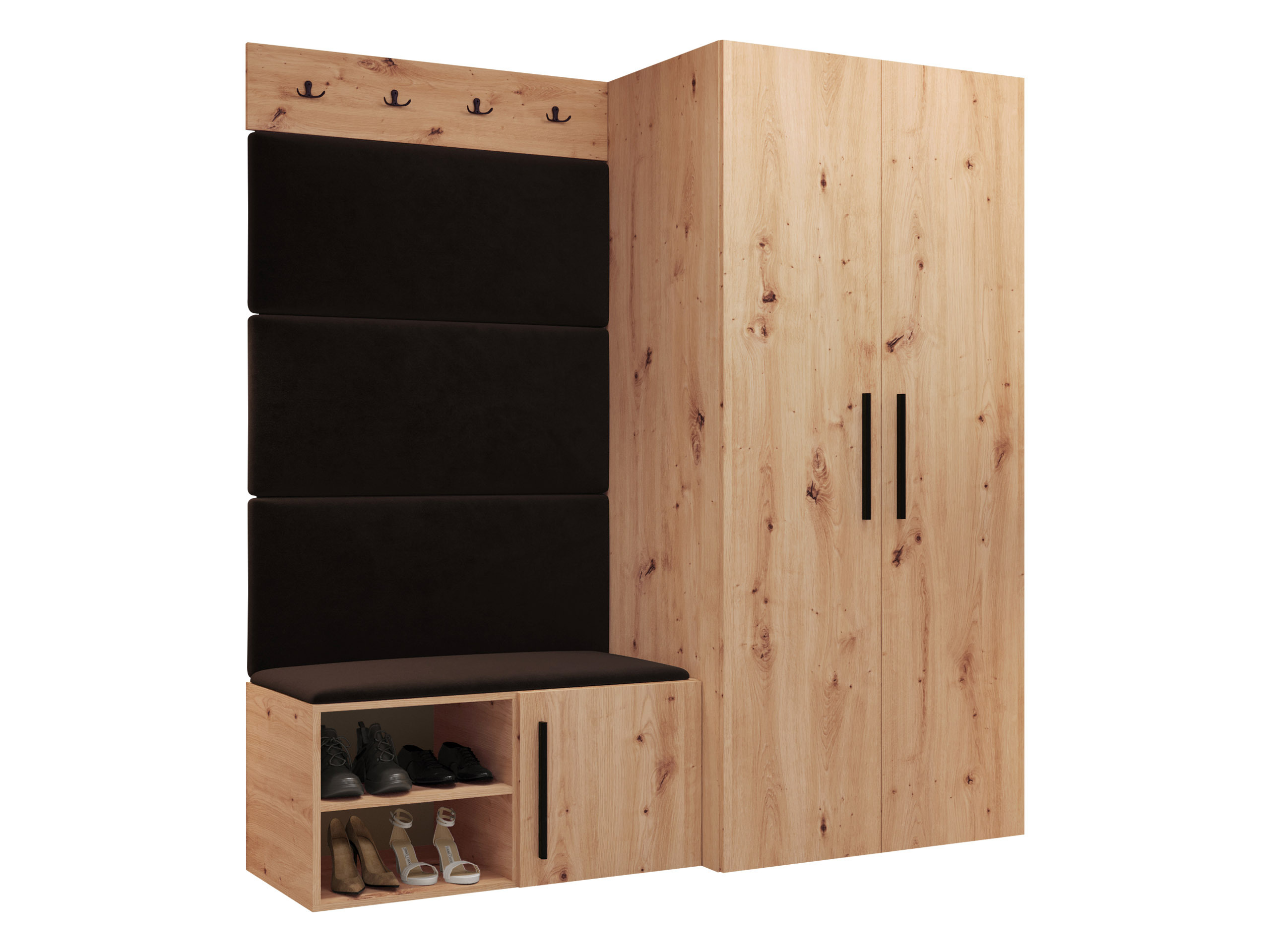 Hallway set Nitos I (Artisan oak)