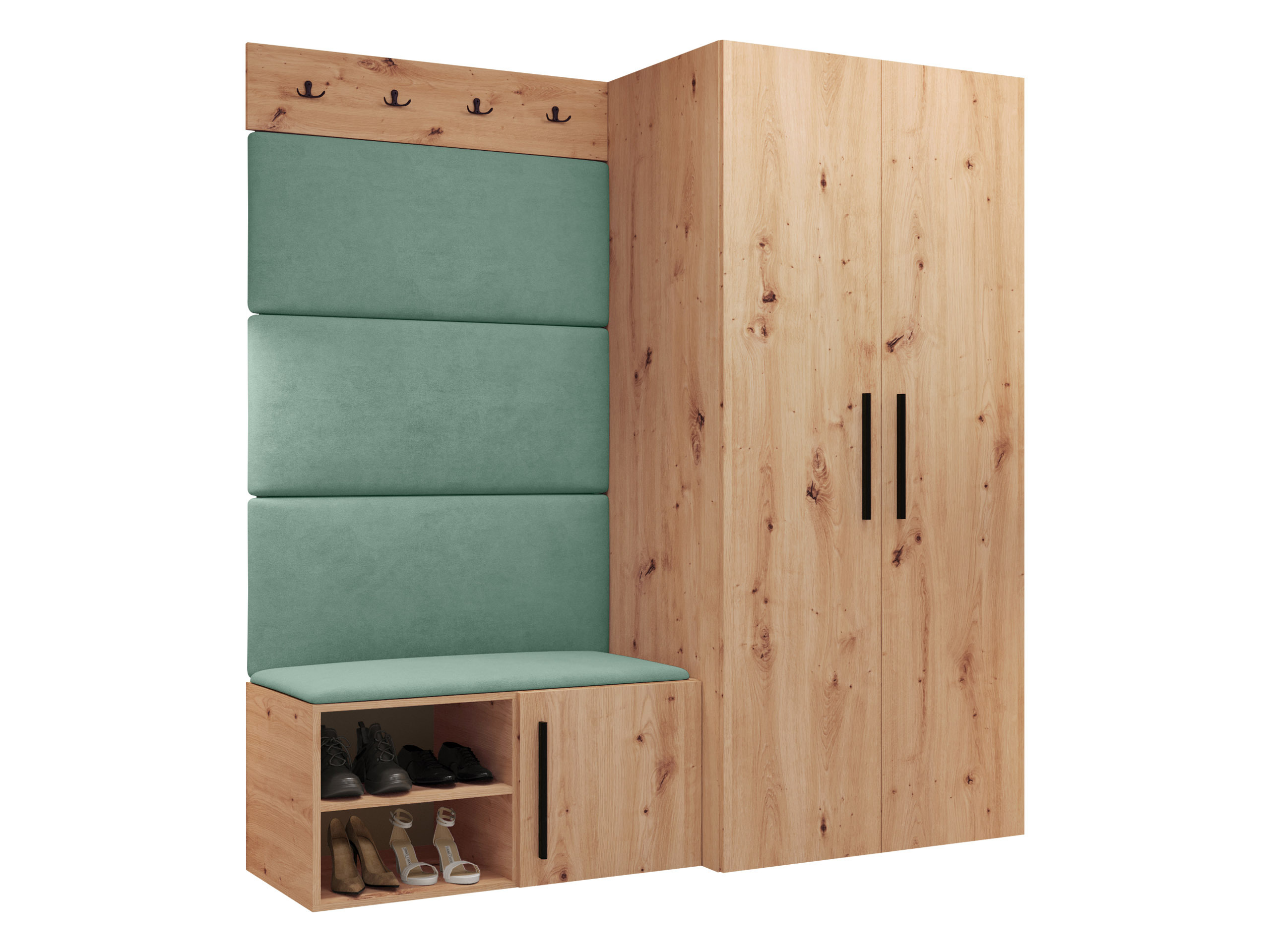 Hallway set Nitos I (Artisan oak)