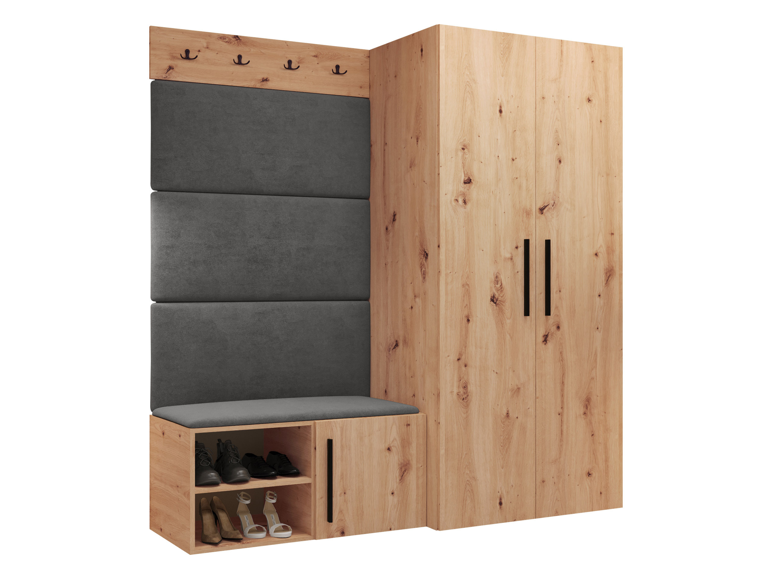 Hallway set Nitos I (Artisan oak)