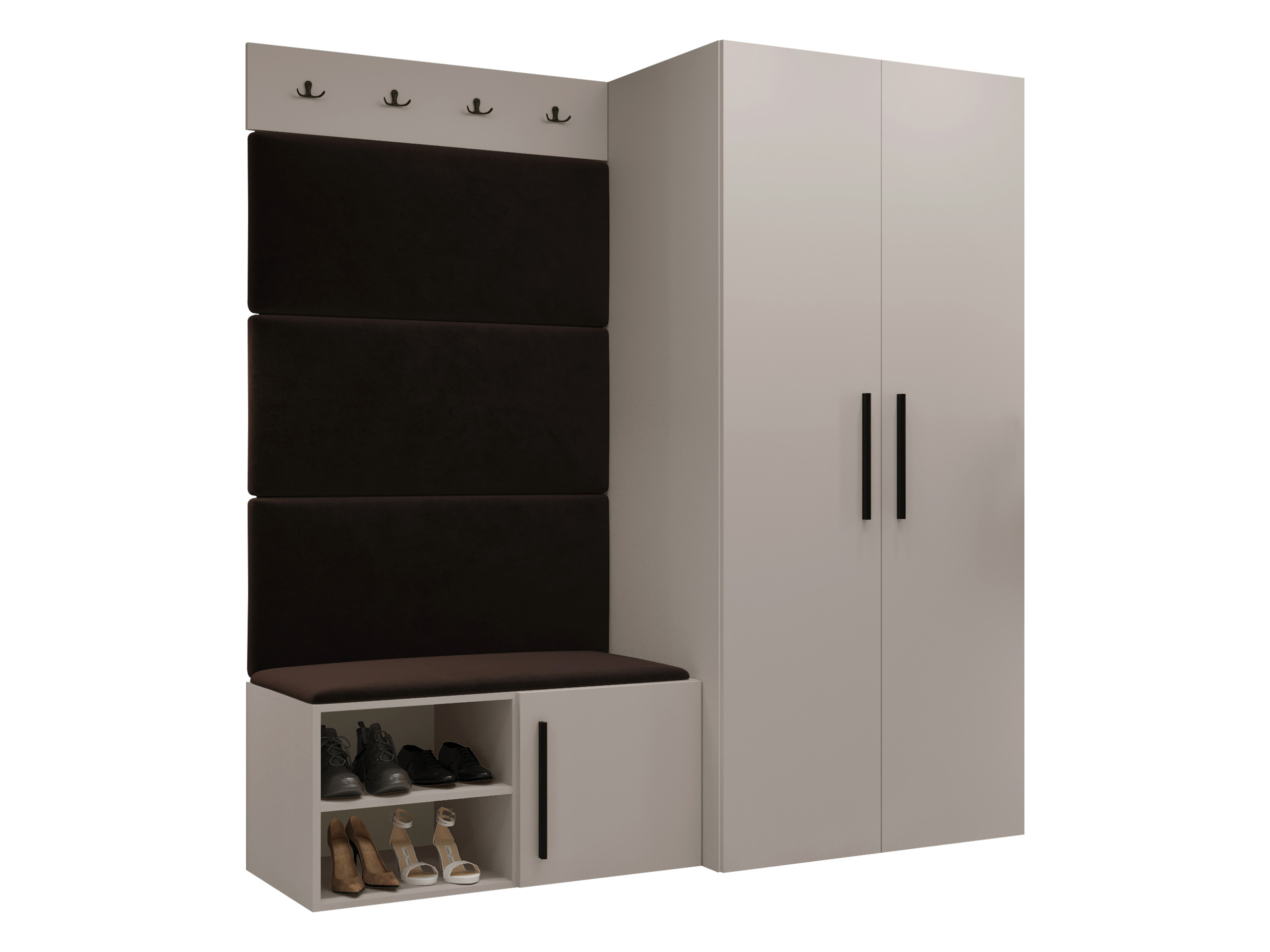 Hallway set Nitos I (Cashmere)