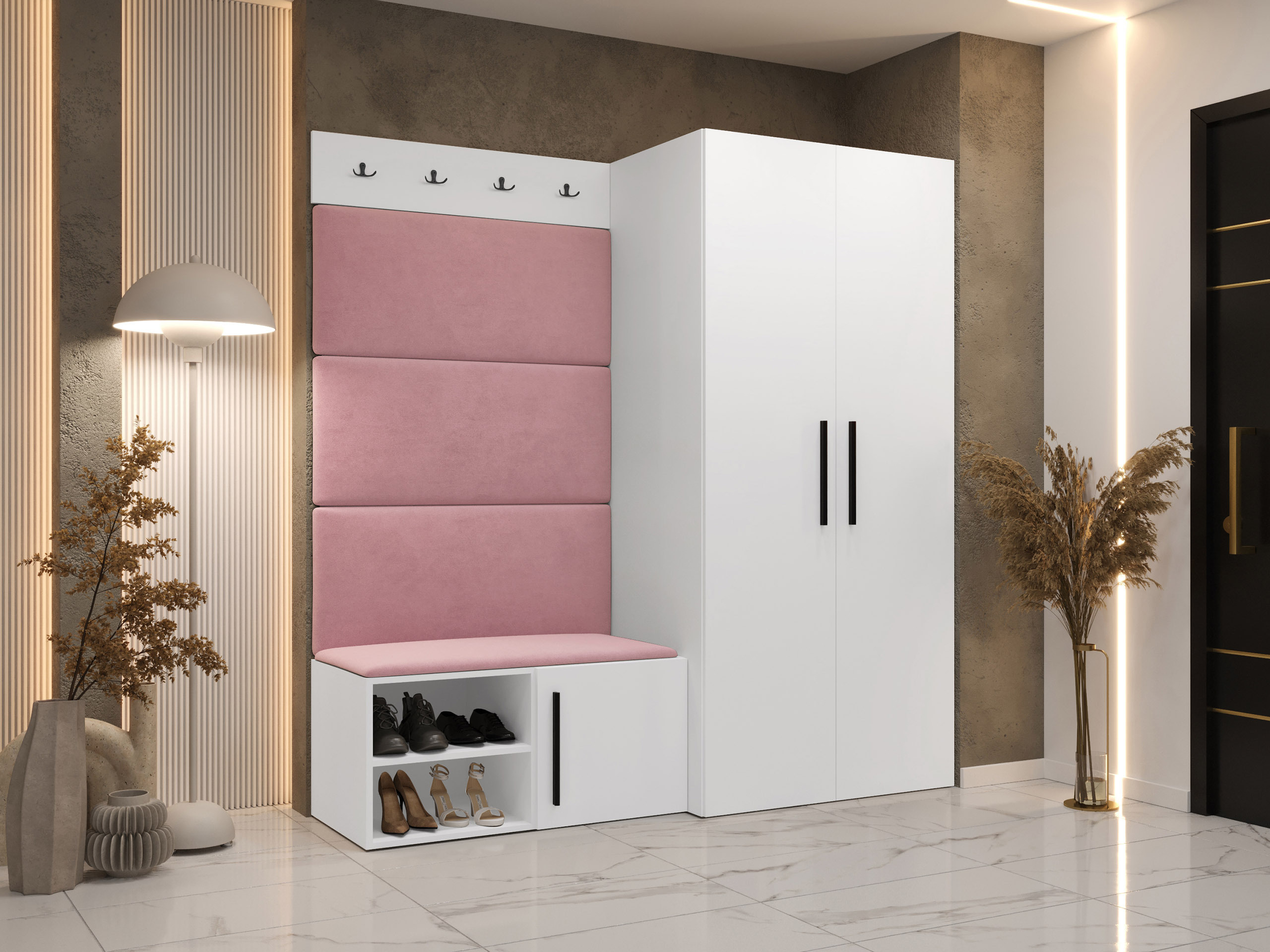 Hallway set Nitos I (White)