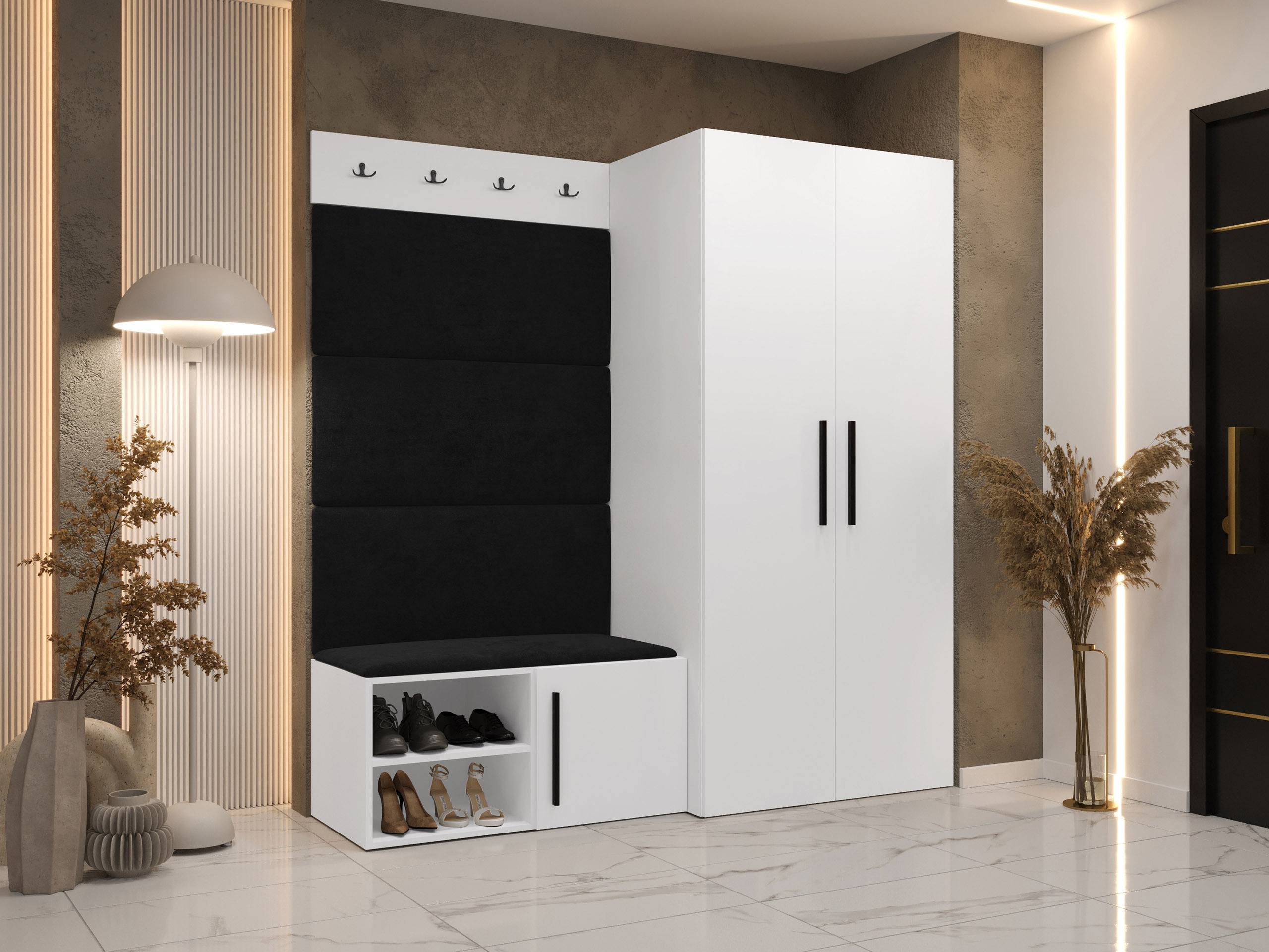 Hallway set Nitos I (White)