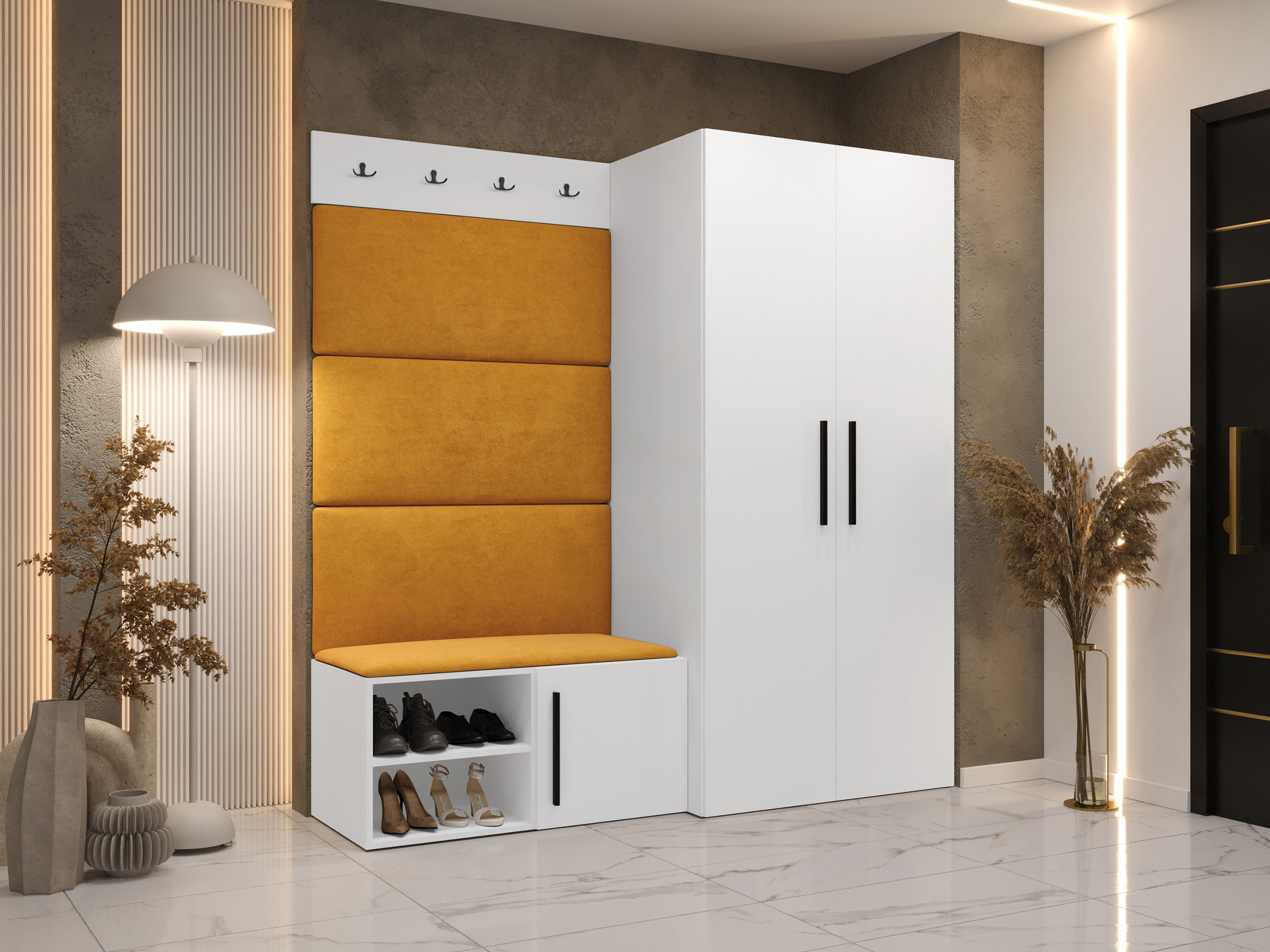 Hallway set Nitos I (White)