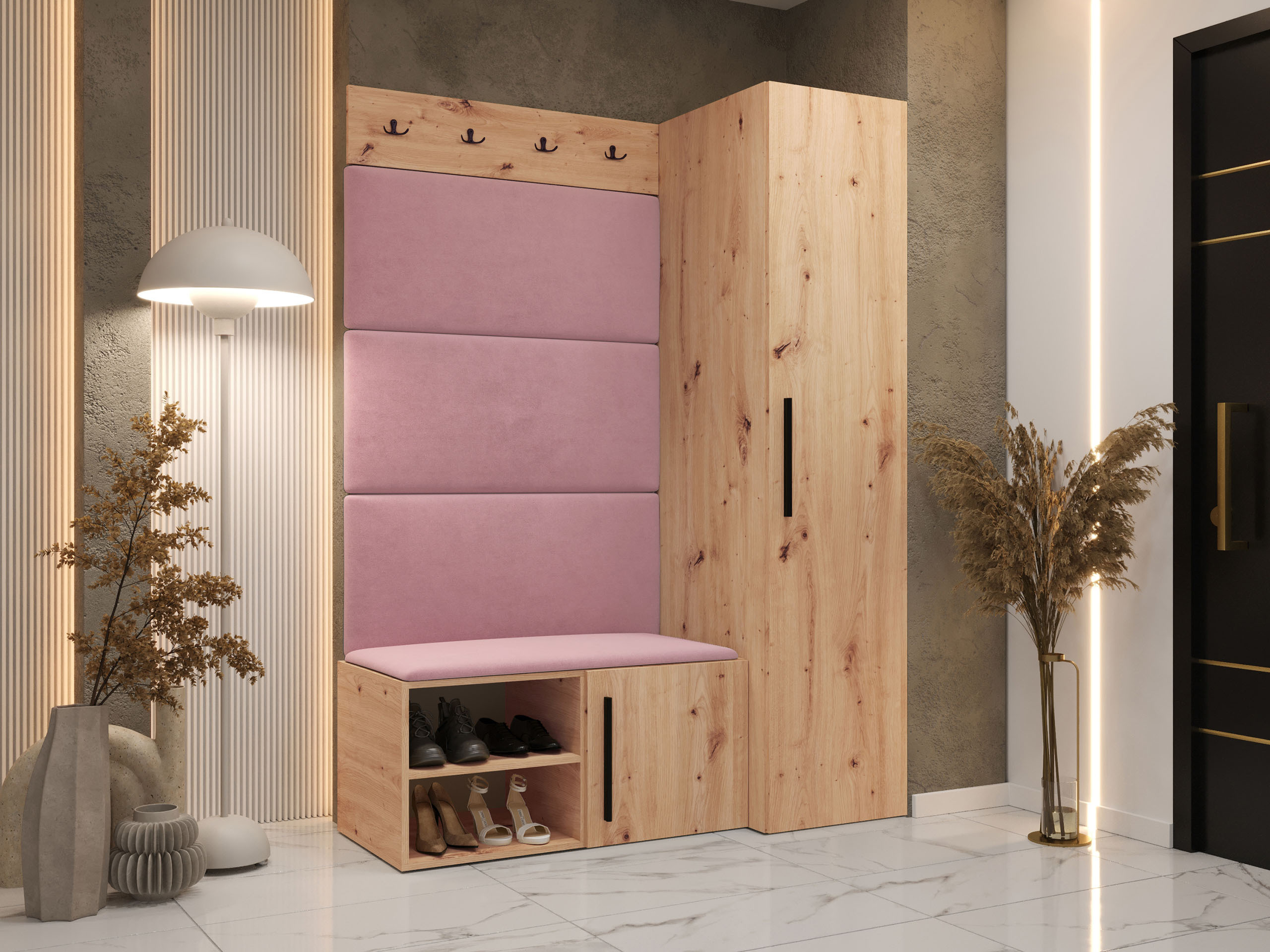 Hallway set Nitos II (Artisan oak)