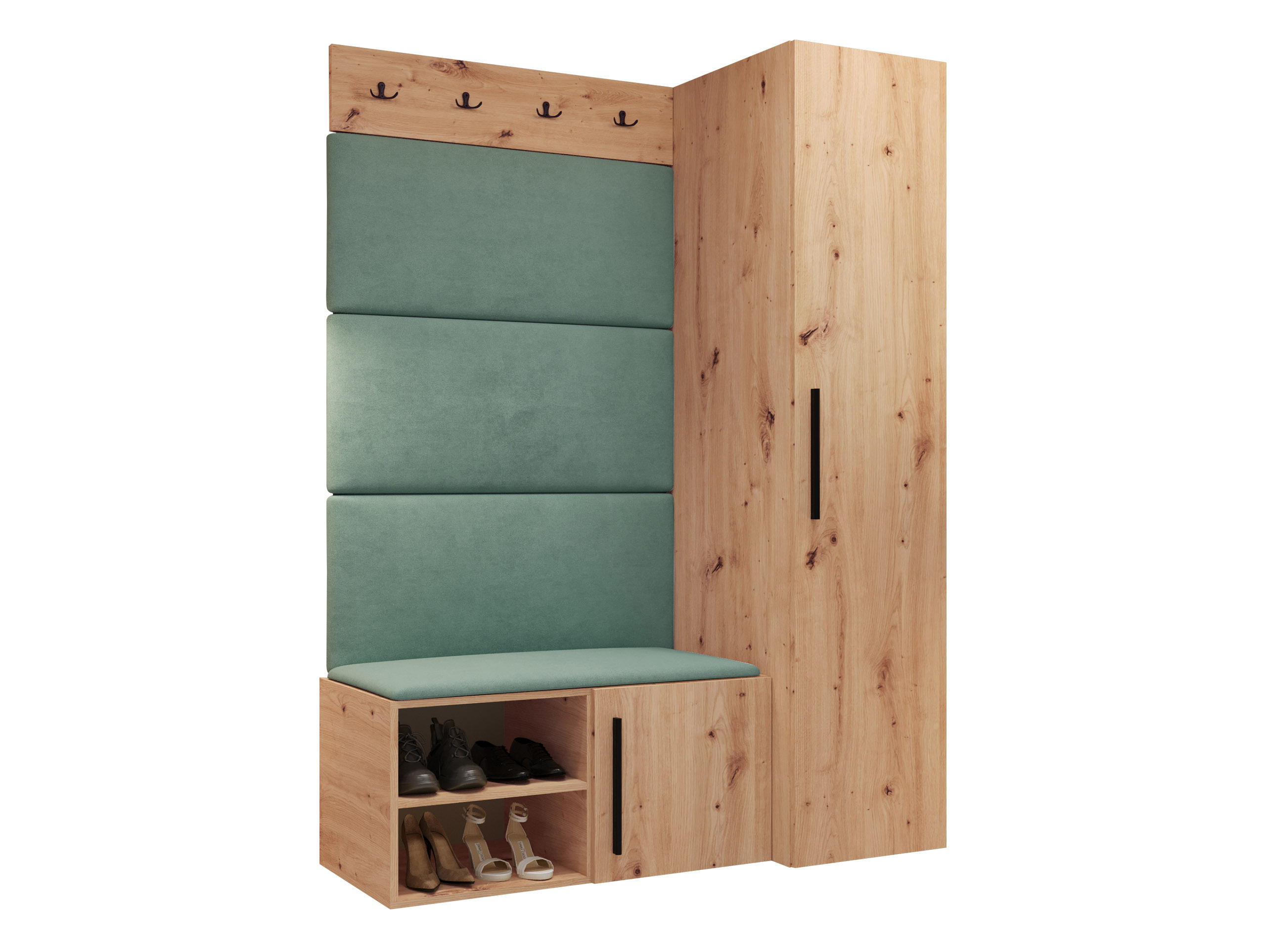 Hallway set Nitos II (Artisan oak)