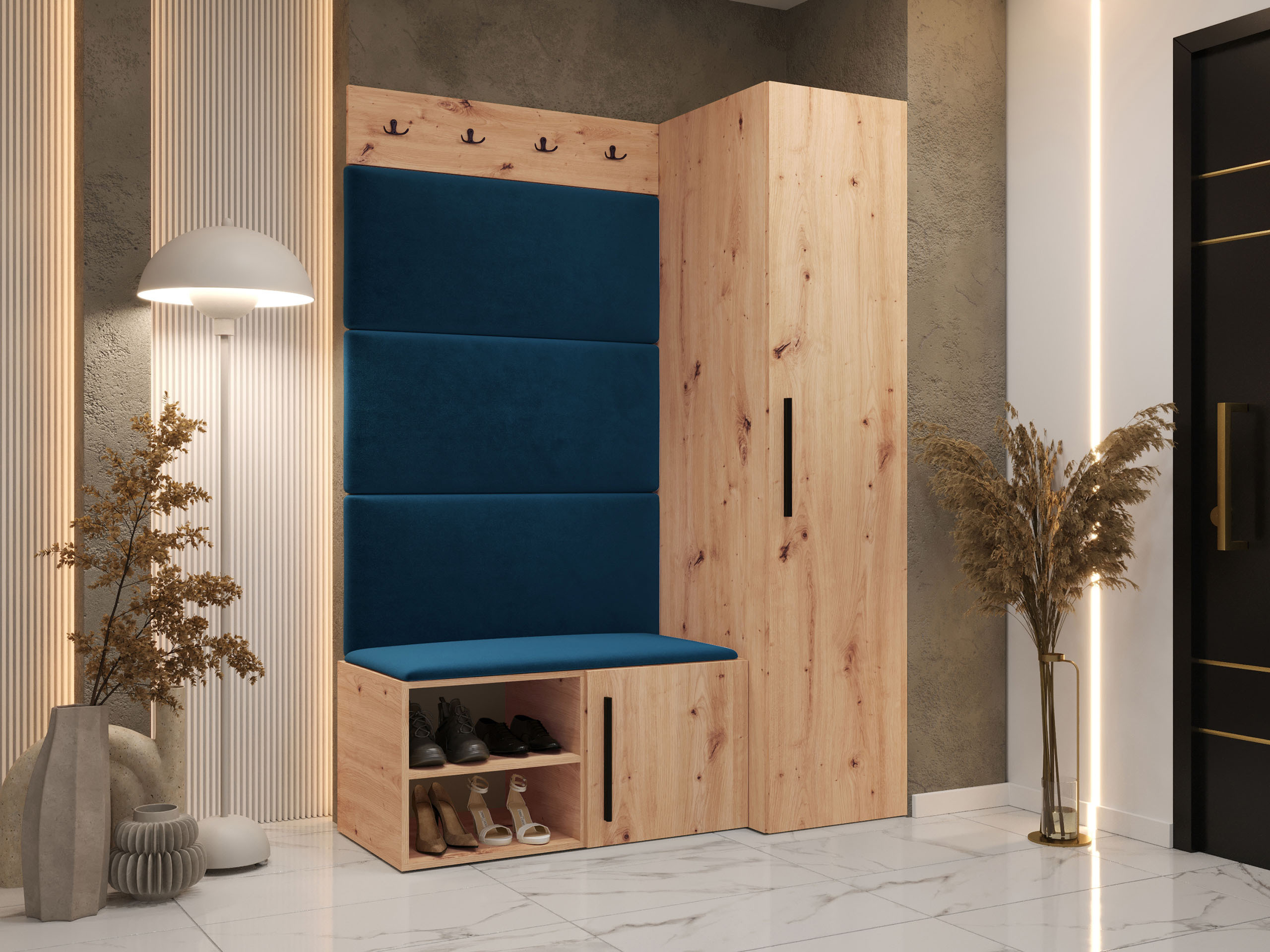 Hallway set Nitos II (Artisan oak)