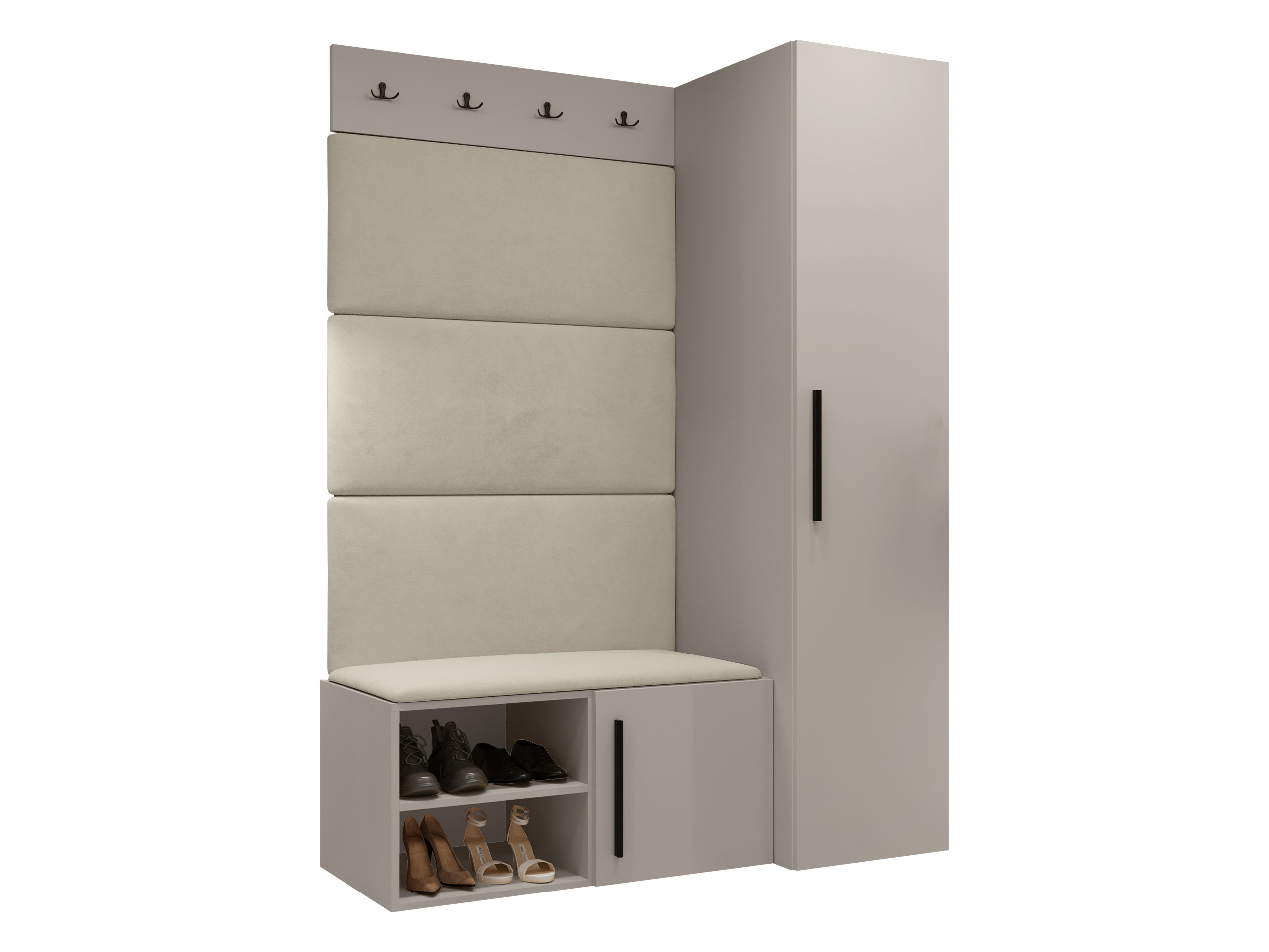 Hallway set Nitos II (Cashmere)