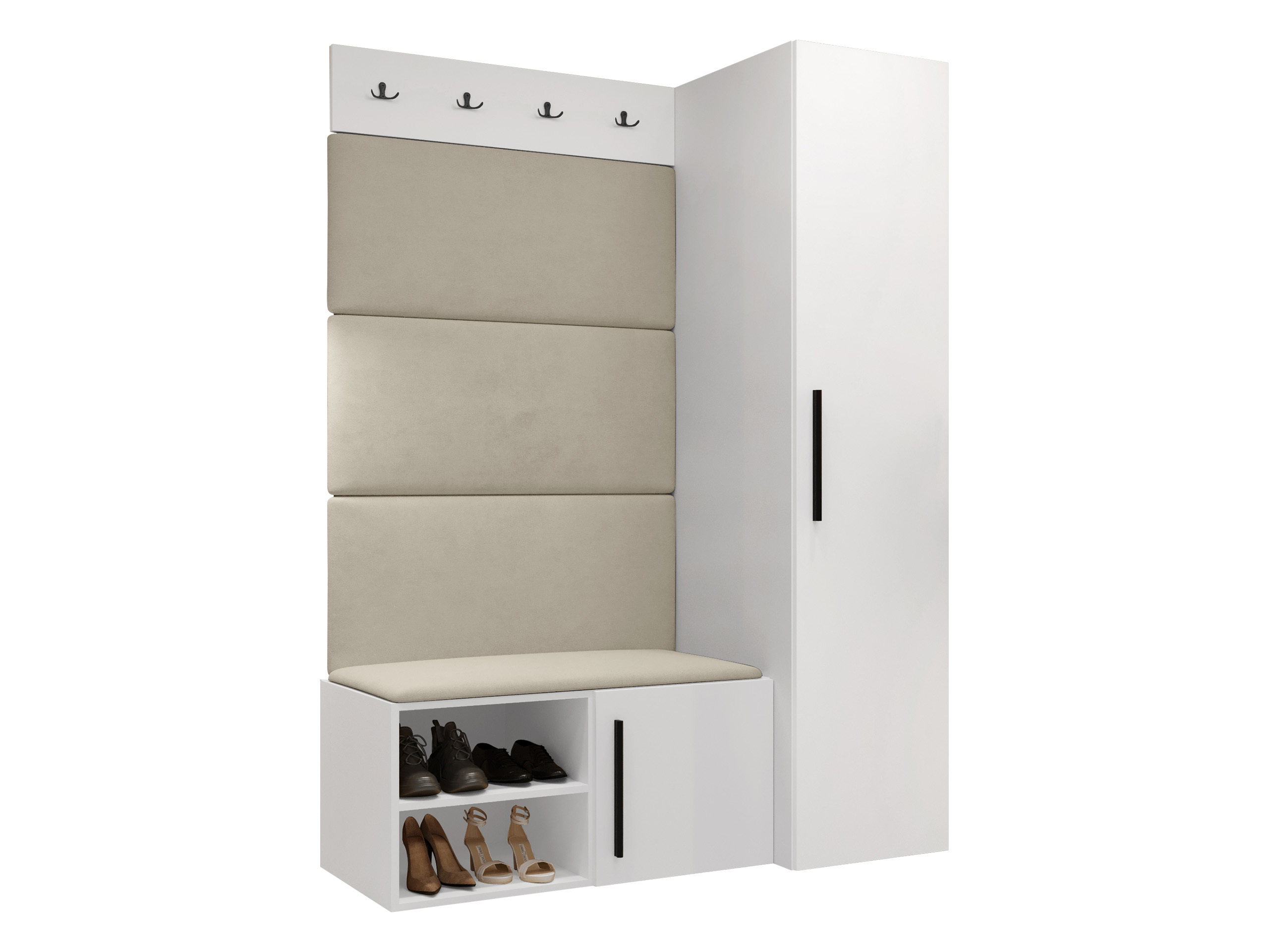 Hallway set Nitos II (White)