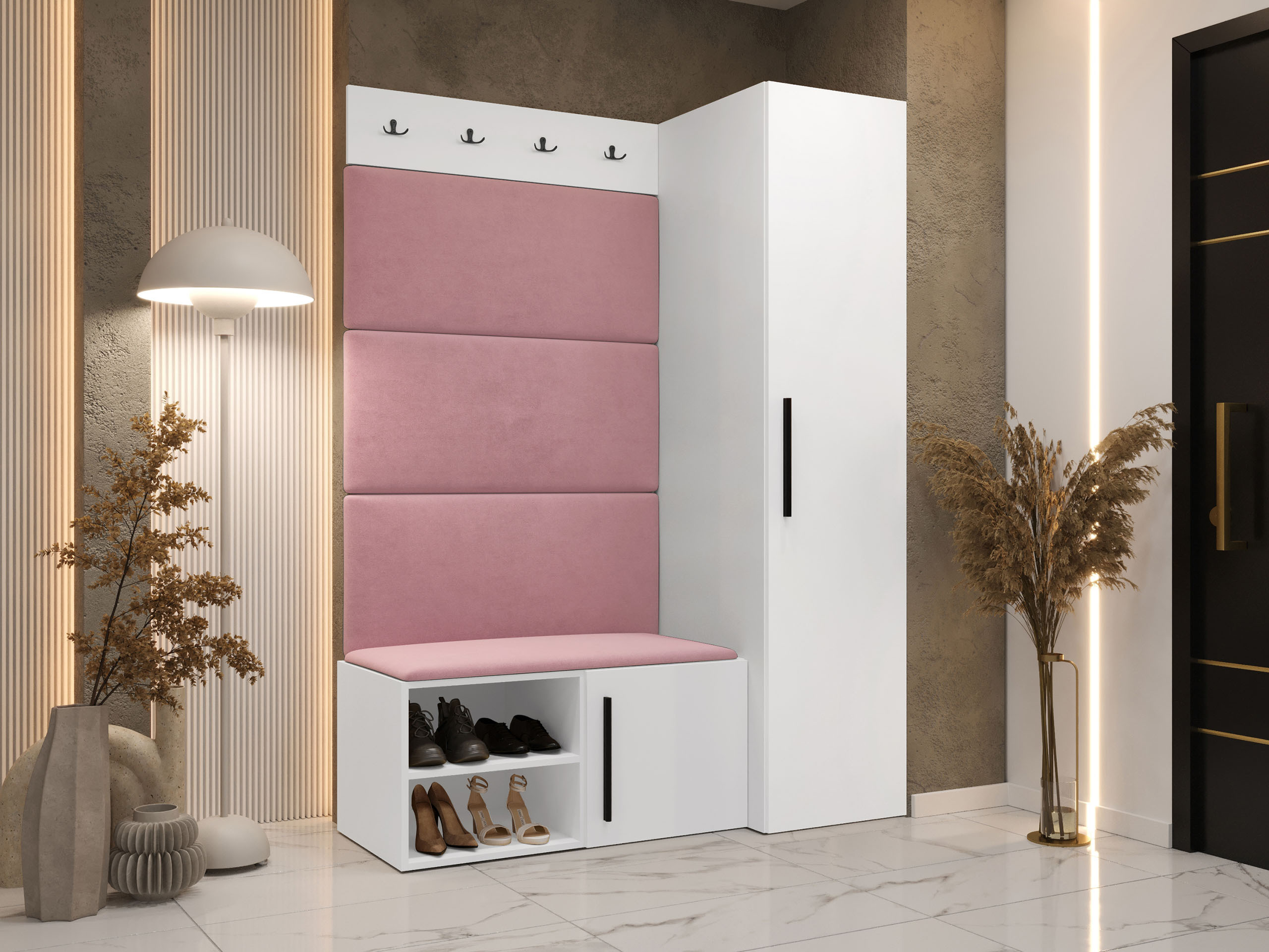 Hallway set Nitos II (White)