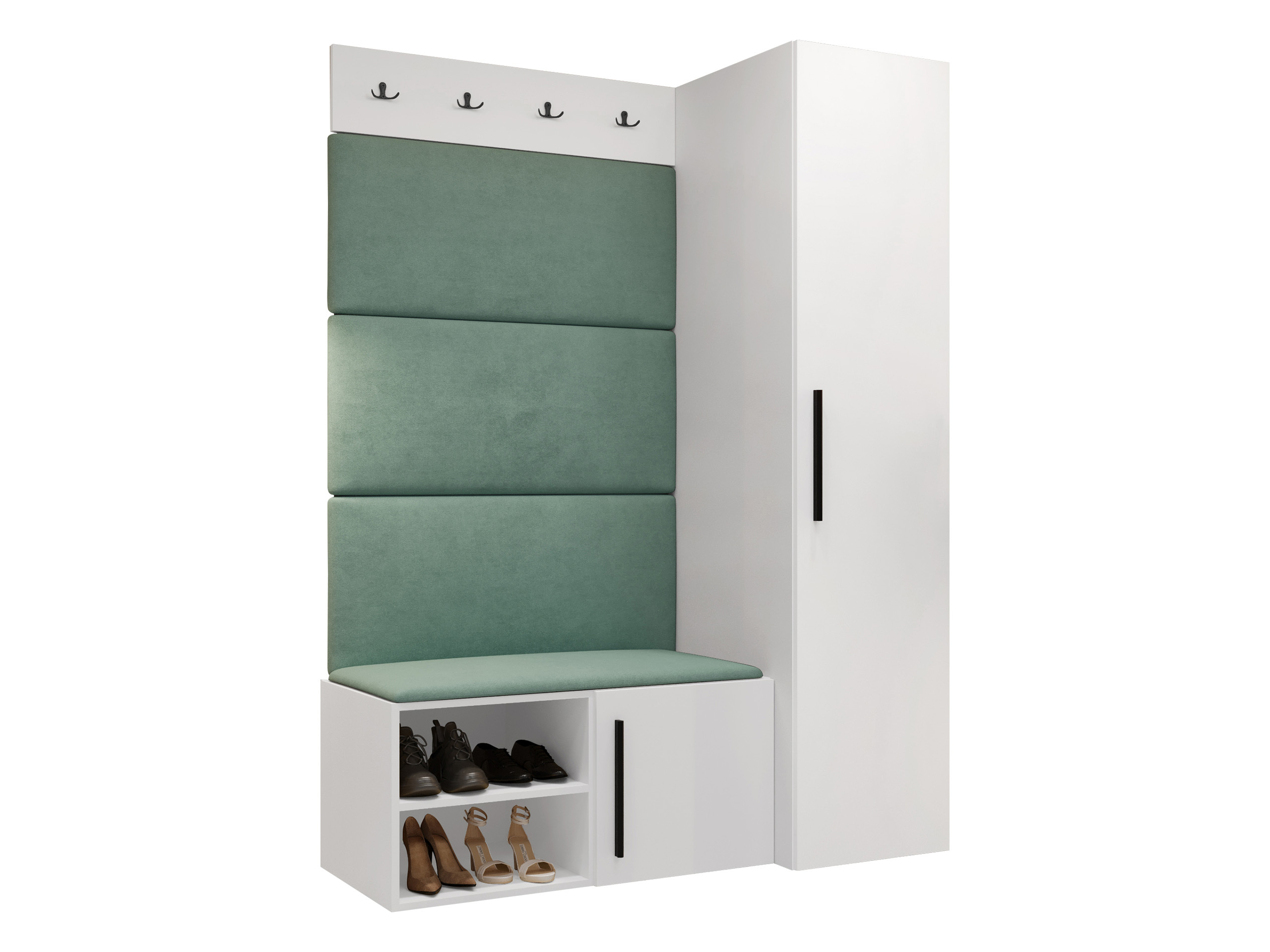 Hallway set Nitos II (White)