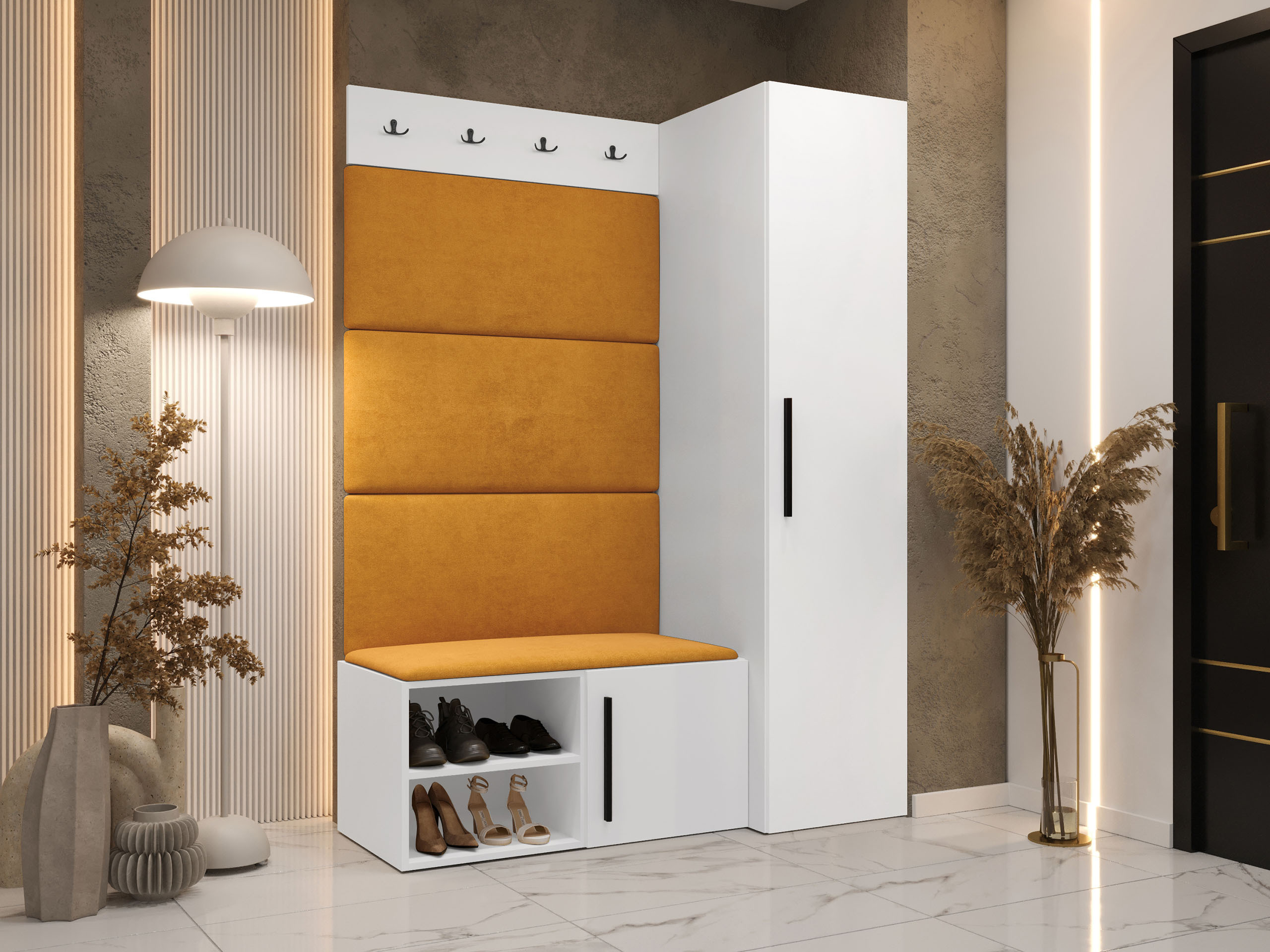 Hallway set Nitos II (White)