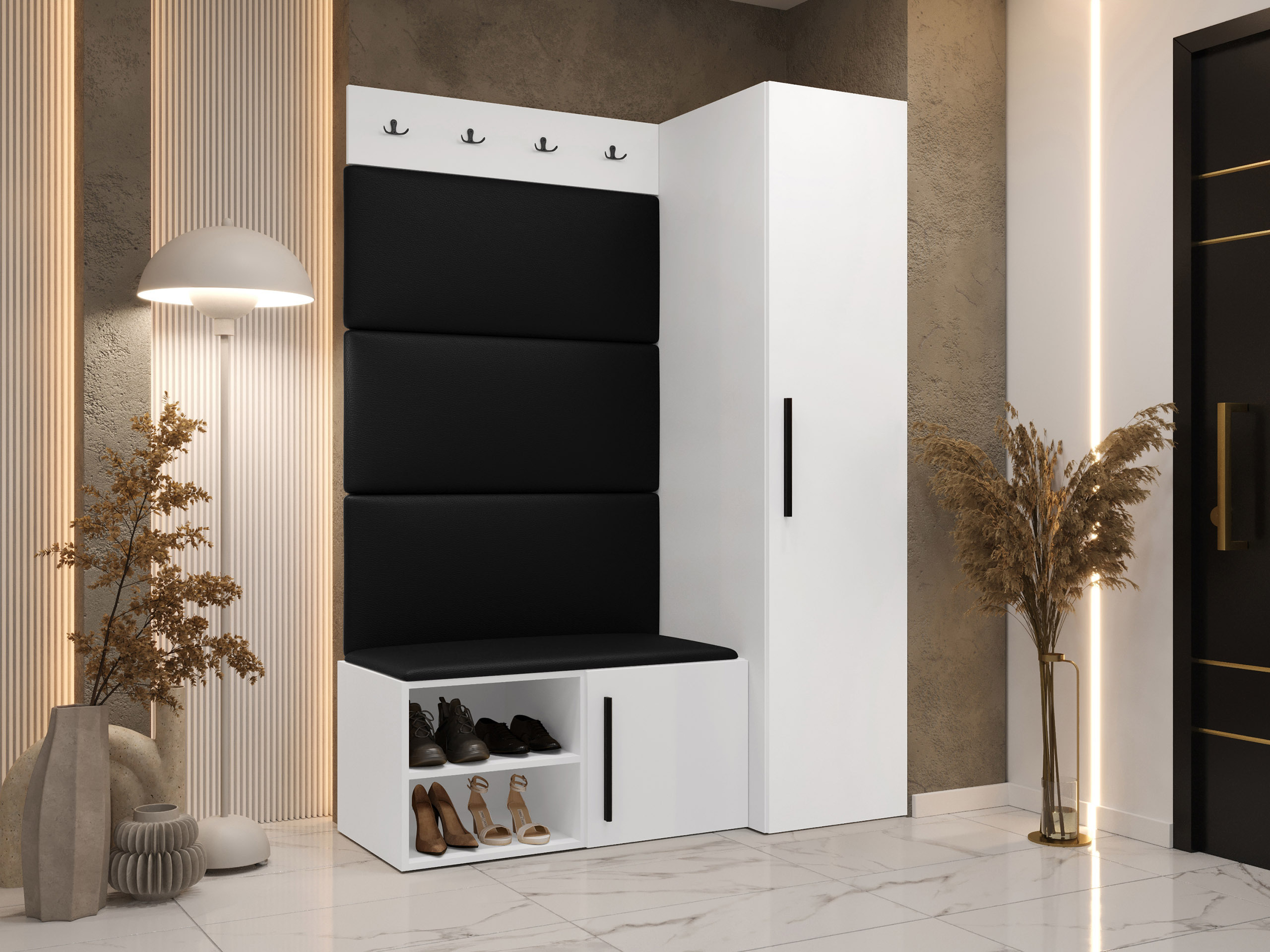 Hallway set Nitos II (White)