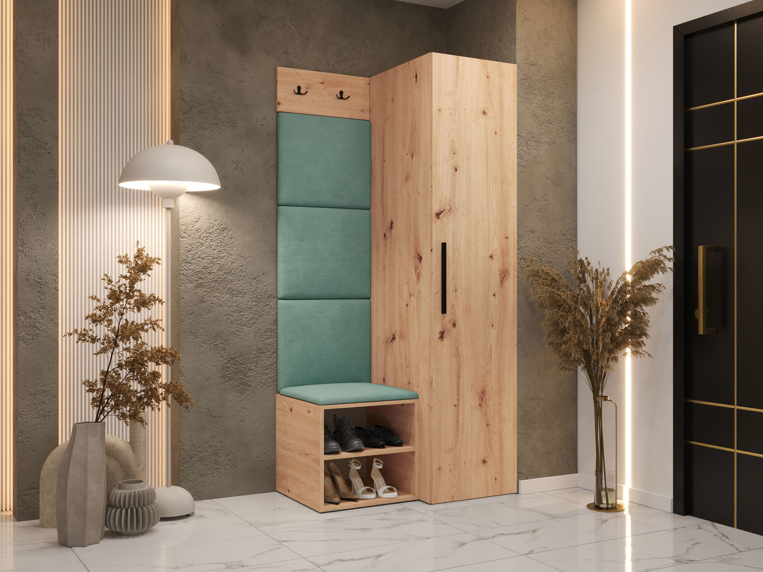 Hallway set Nitos III (Artisan oak)