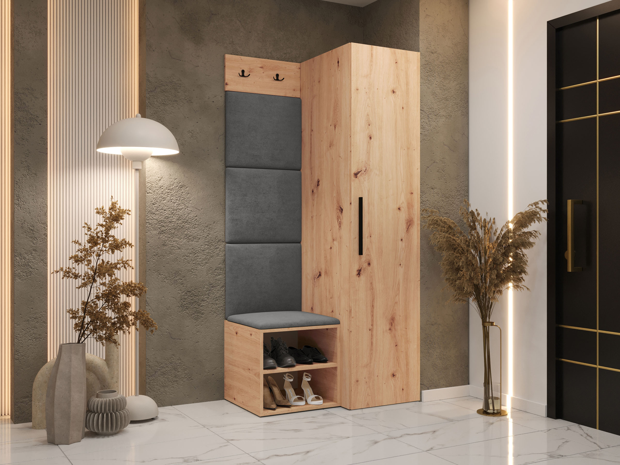 Hallway set Nitos III (Artisan oak)