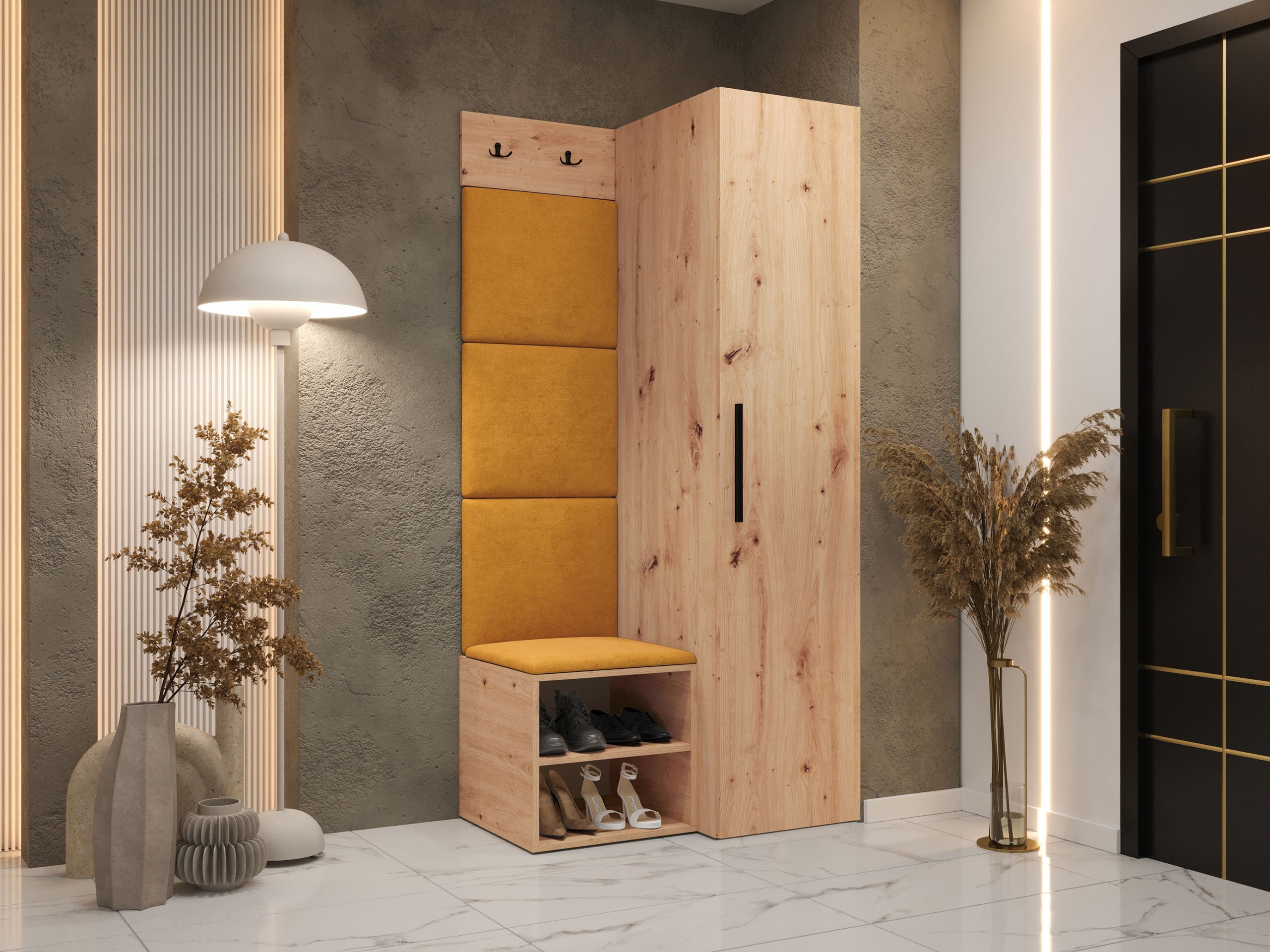 Hallway set Nitos III (Artisan oak)