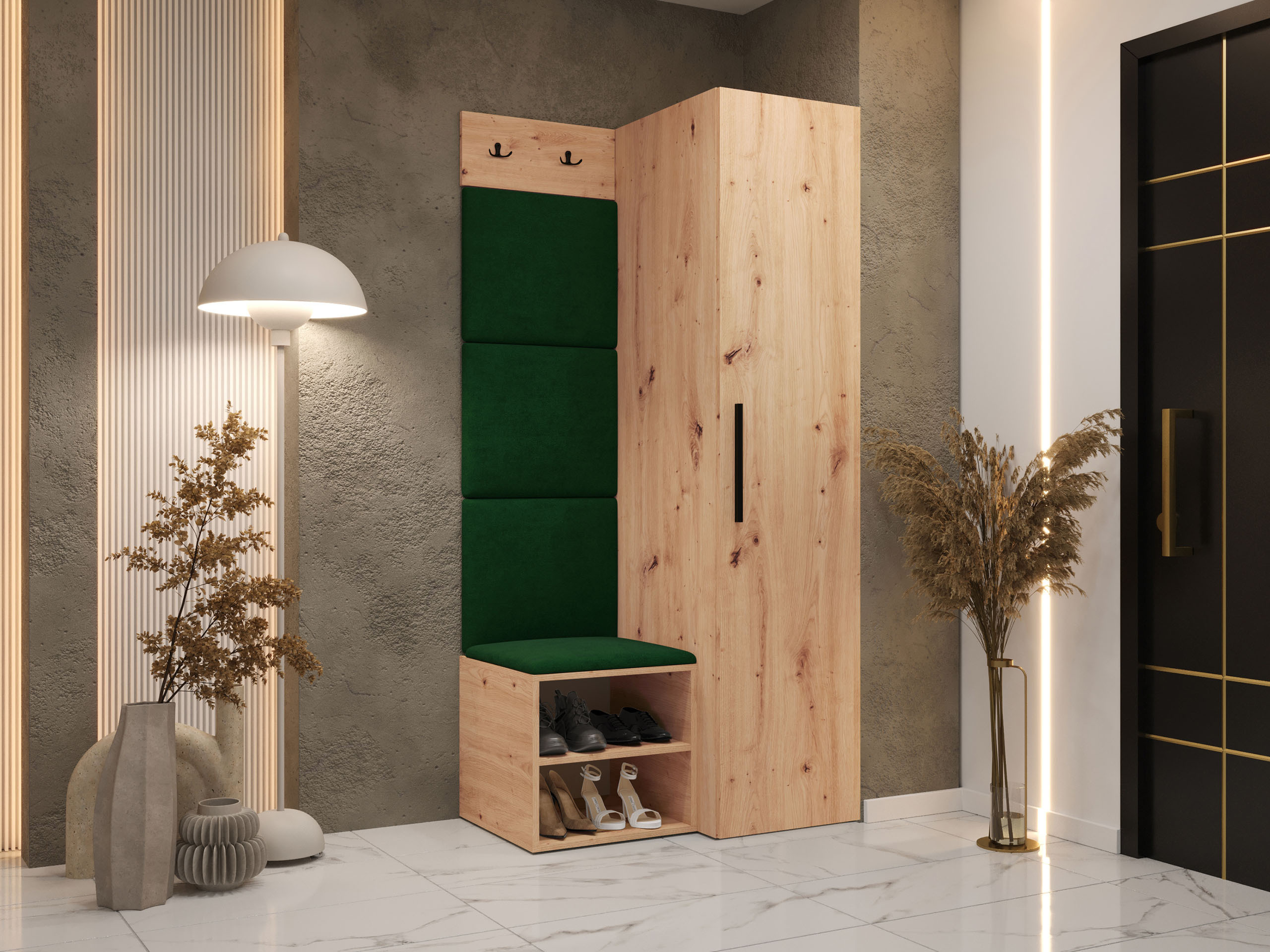 Hallway set Nitos III (Artisan oak)