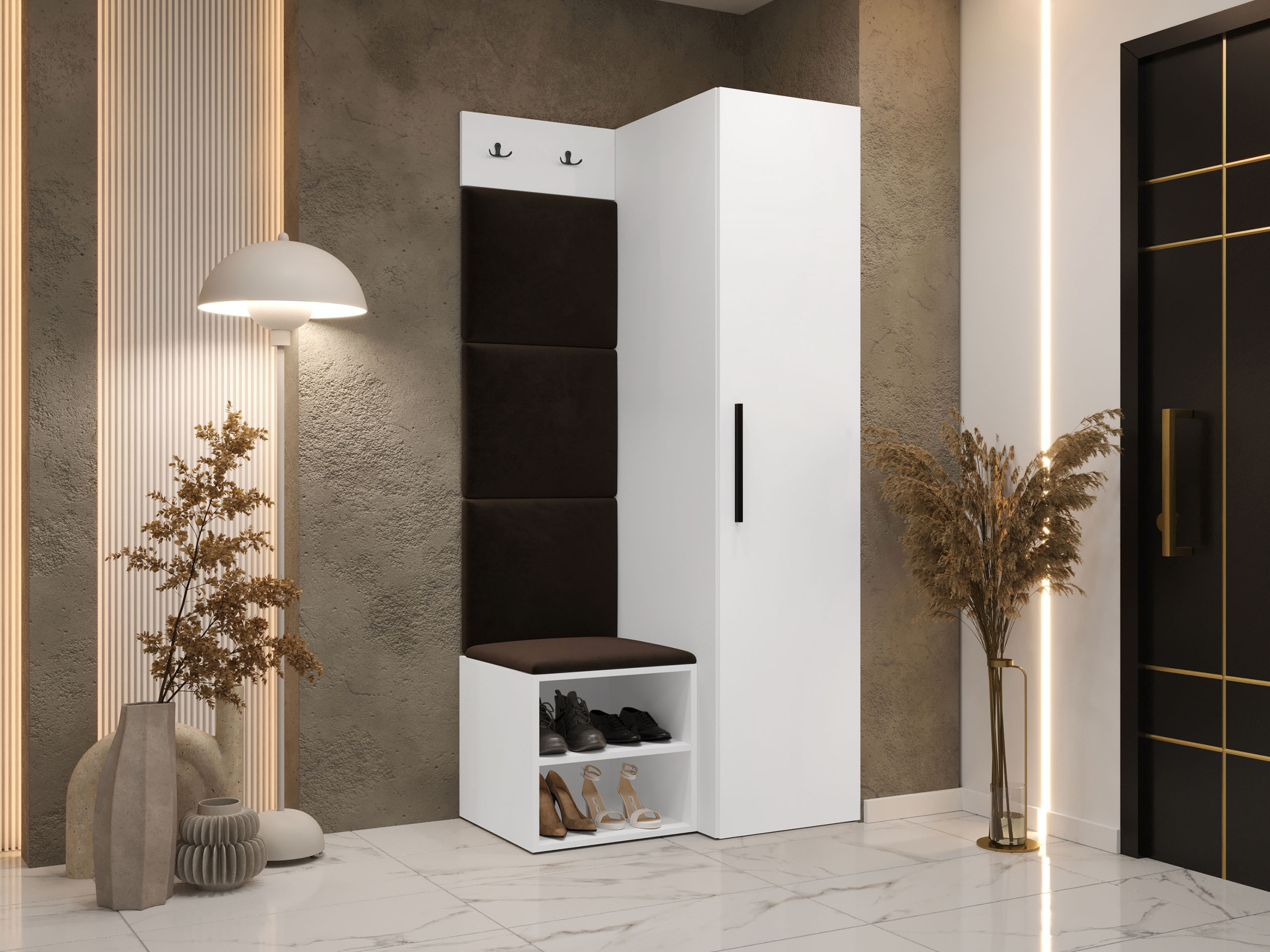 Hallway set Nitos III (White)