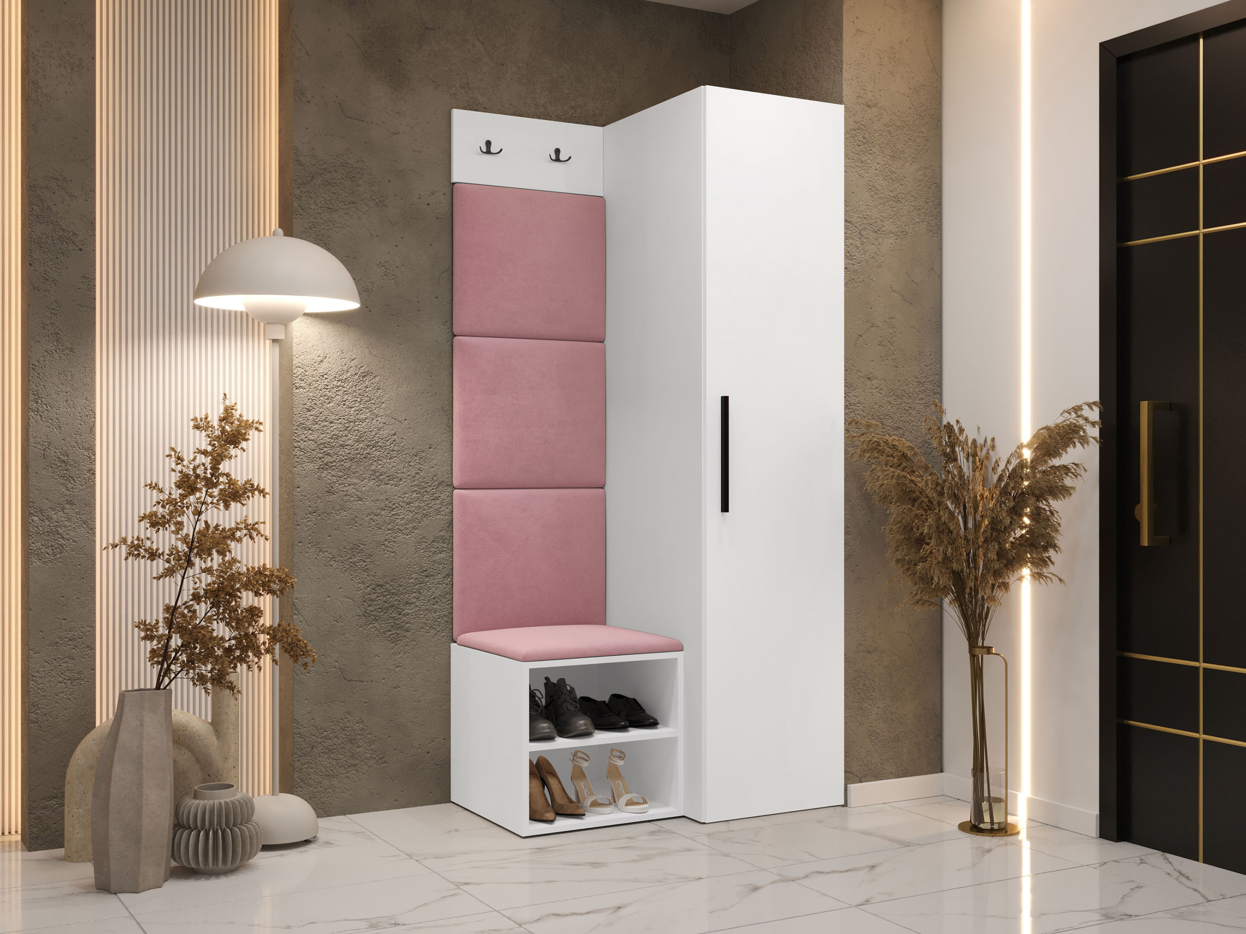 Hallway set Nitos III (White)