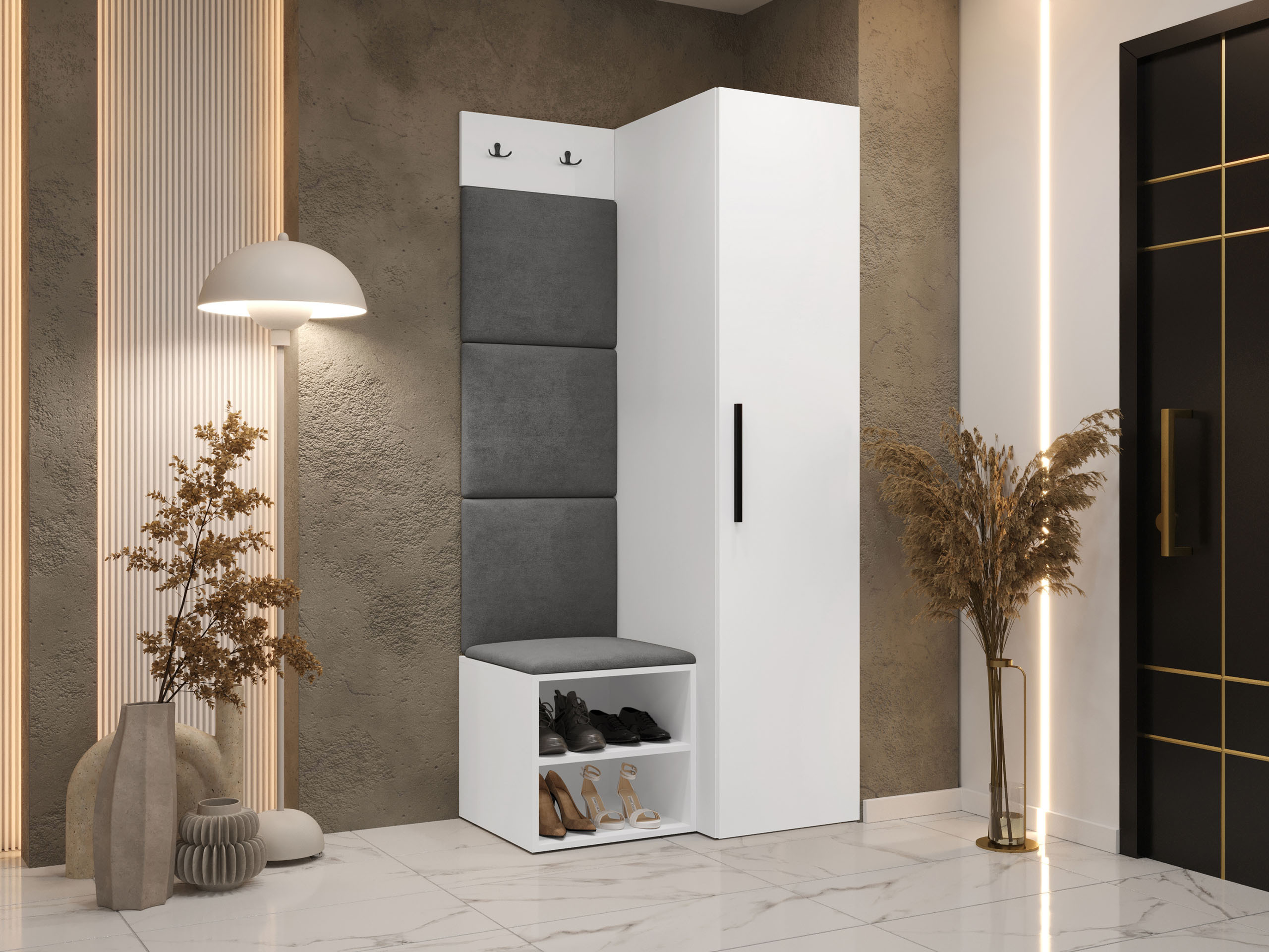 Hallway set Nitos III (White)