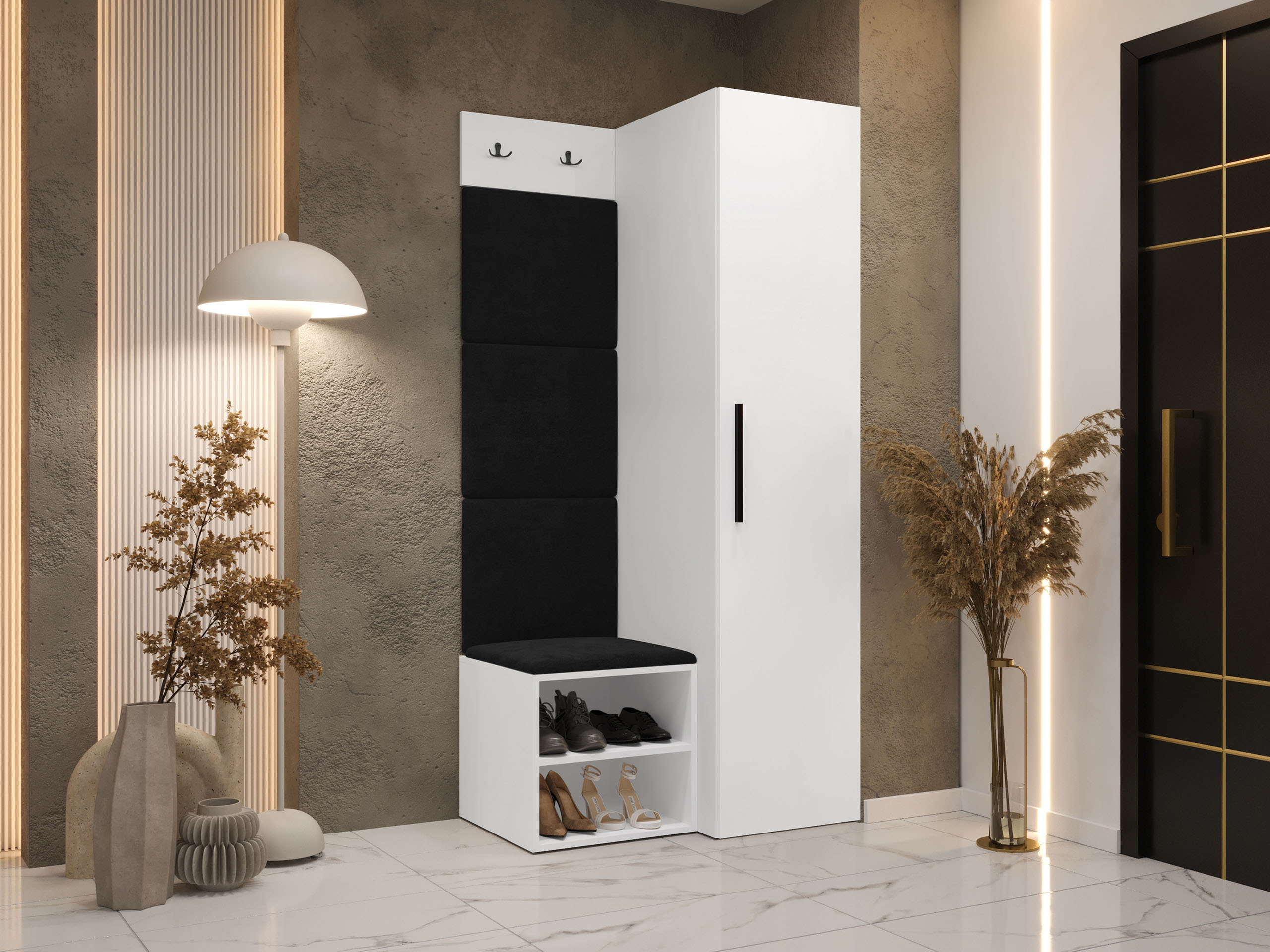 Hallway set Nitos III (White)