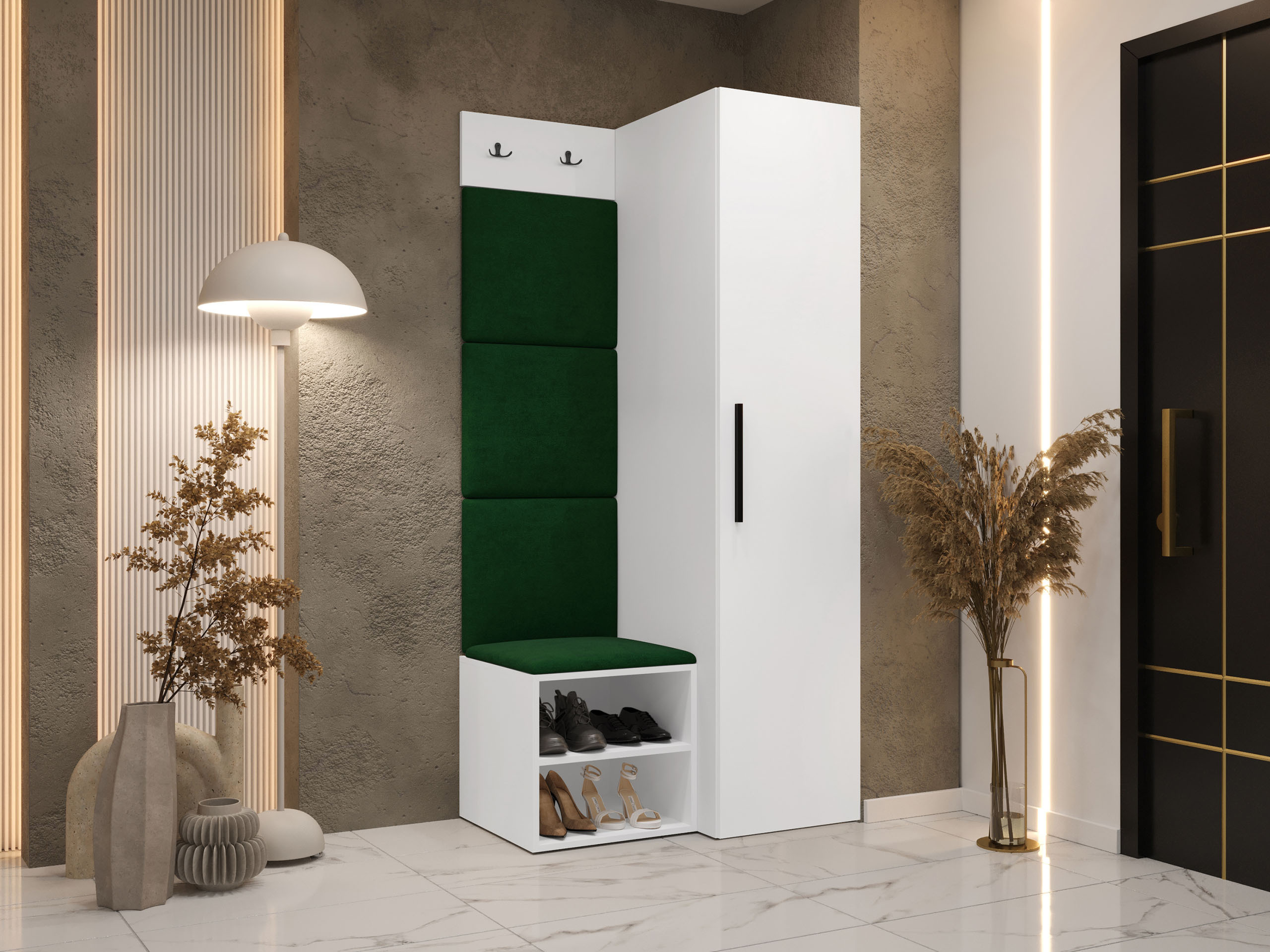 Hallway set Nitos III (White)