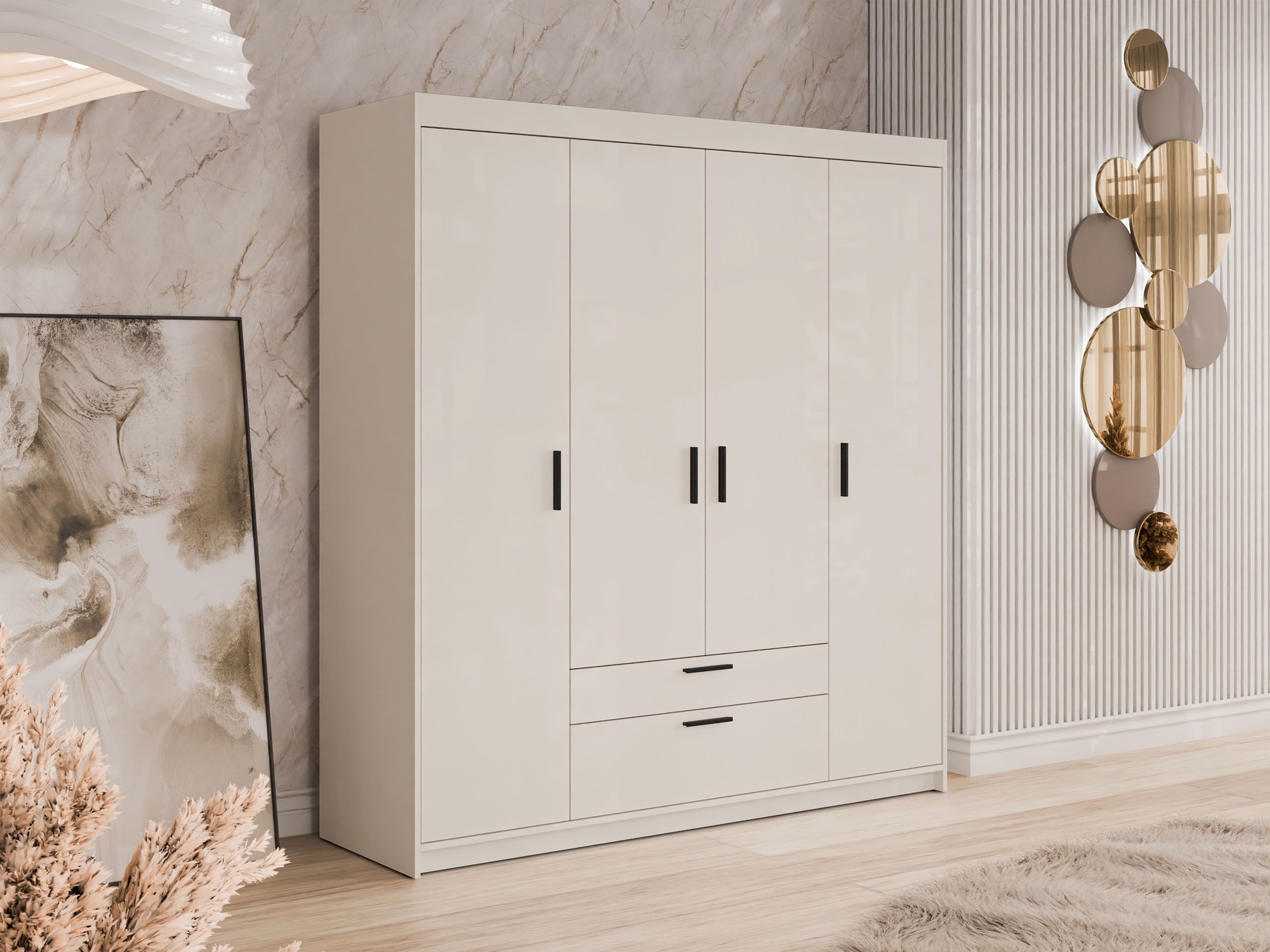 Wardrobe Novduni 107 (Beige)