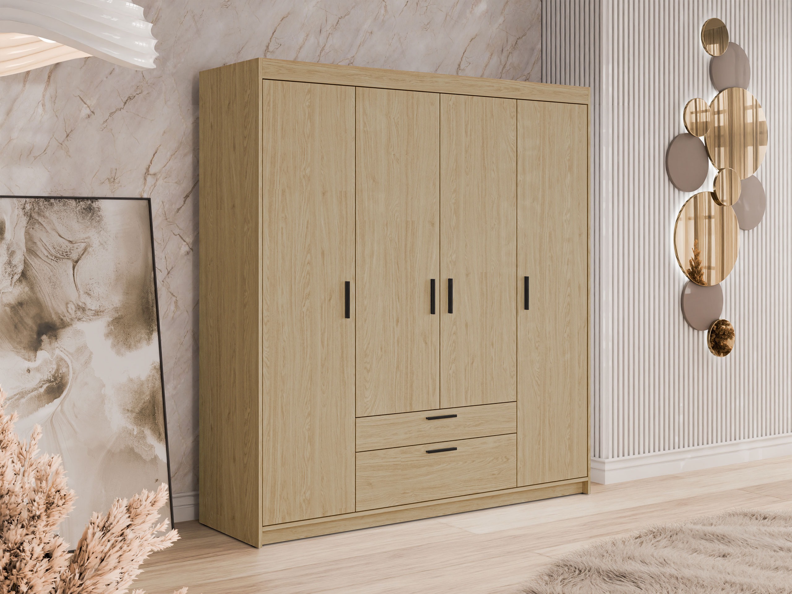 Wardrobe Novduni 107 (Oak)
