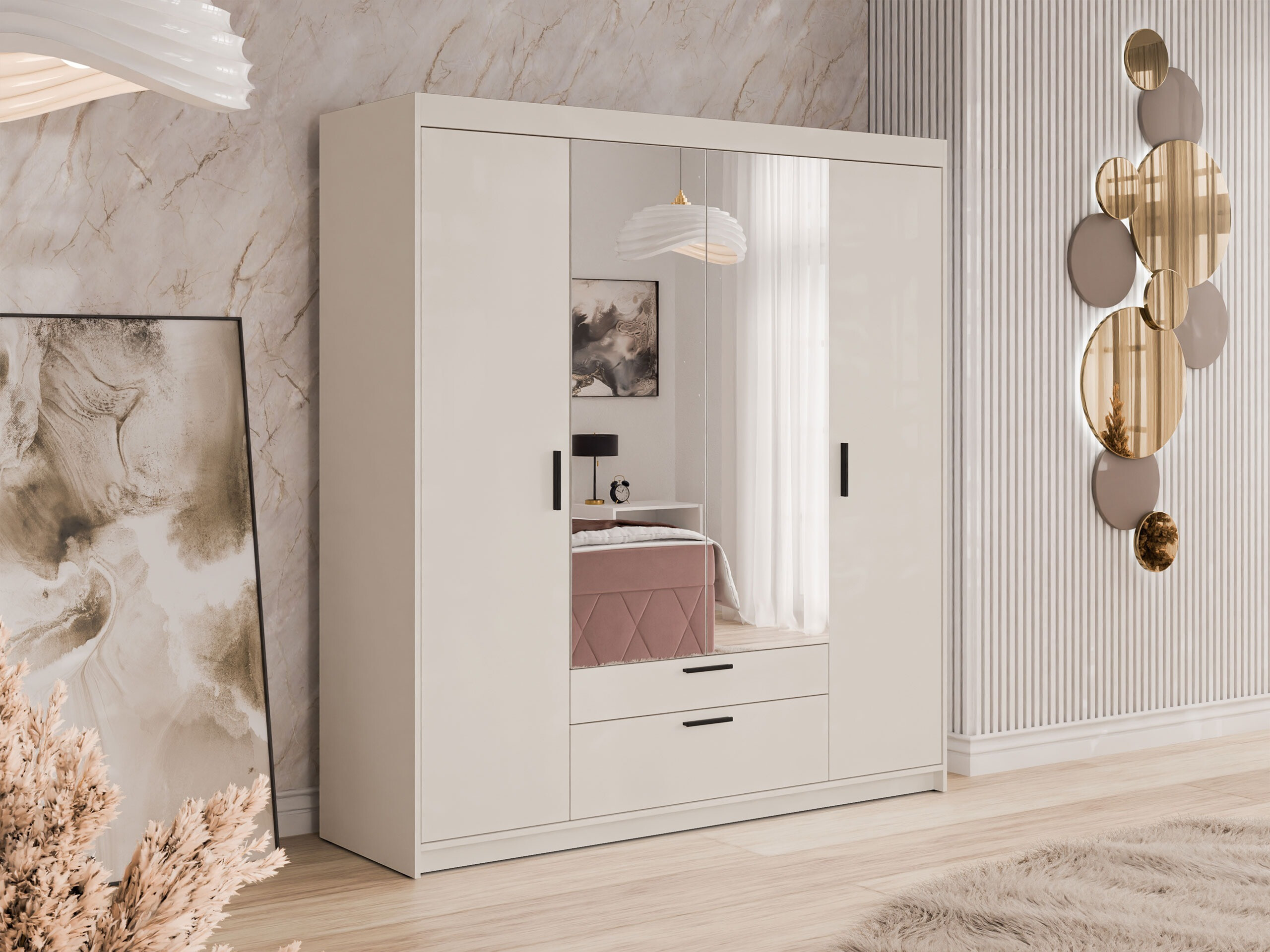 Wardrobe Novduni 108 (Beige)