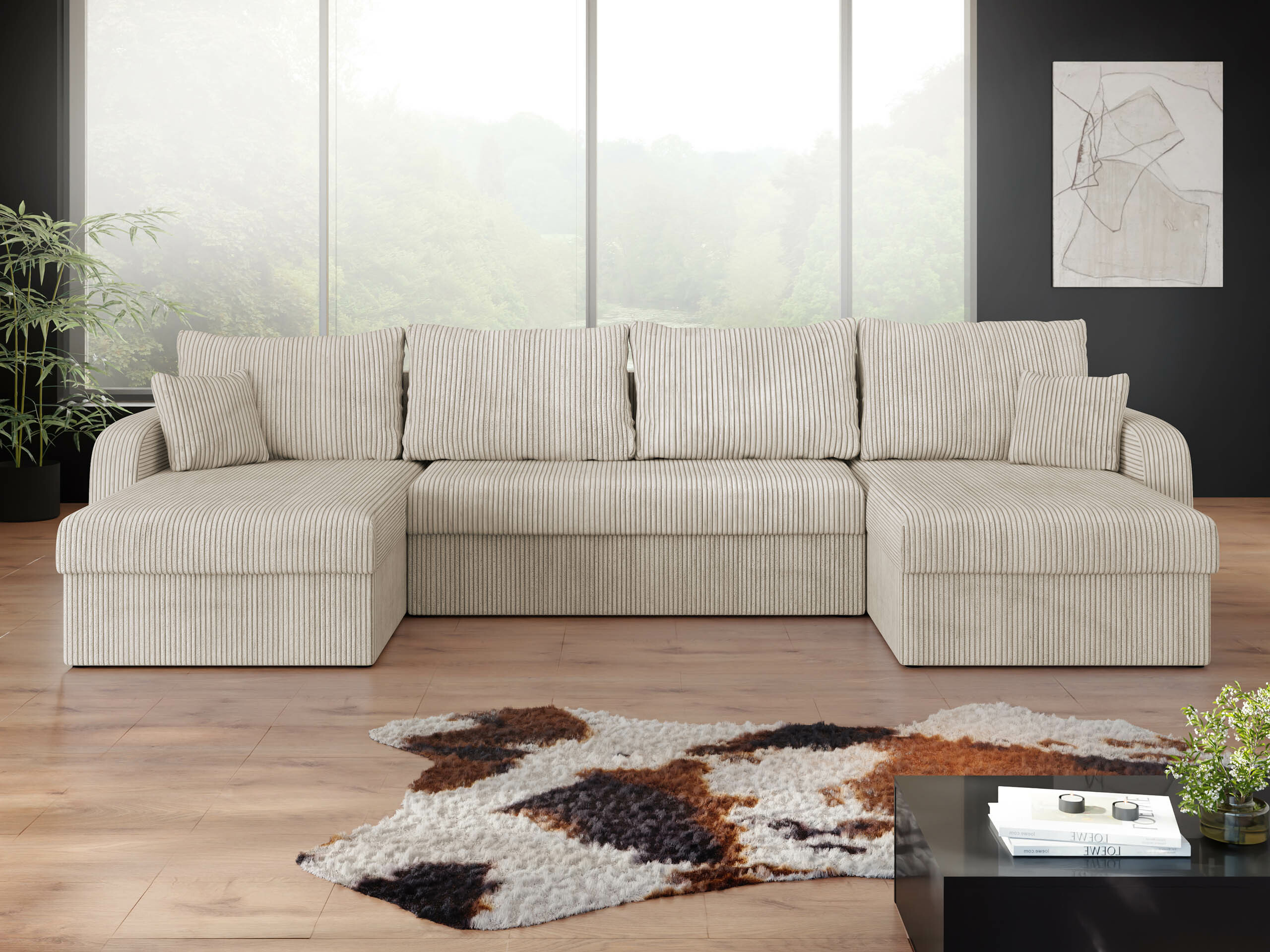 Corner sofa Comfivo Melissa II (Poso 100)