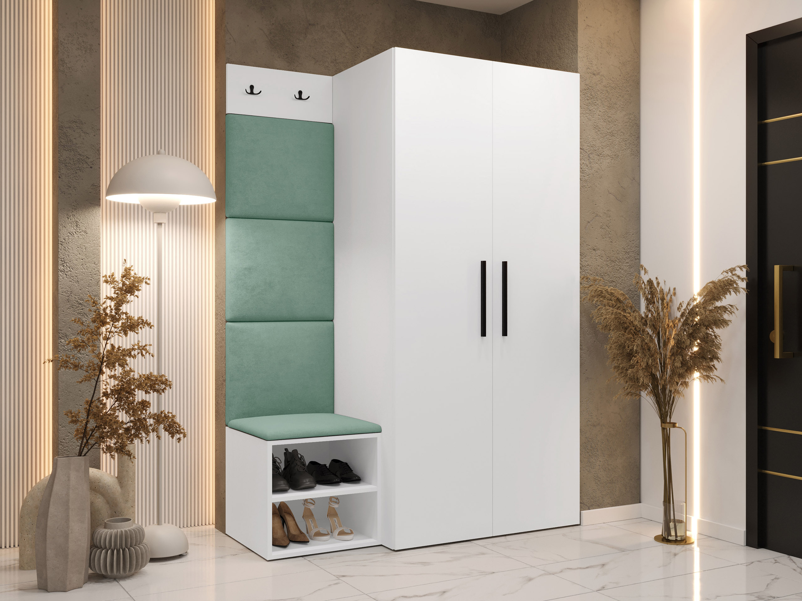 Hallway set Hartford 523 (White)