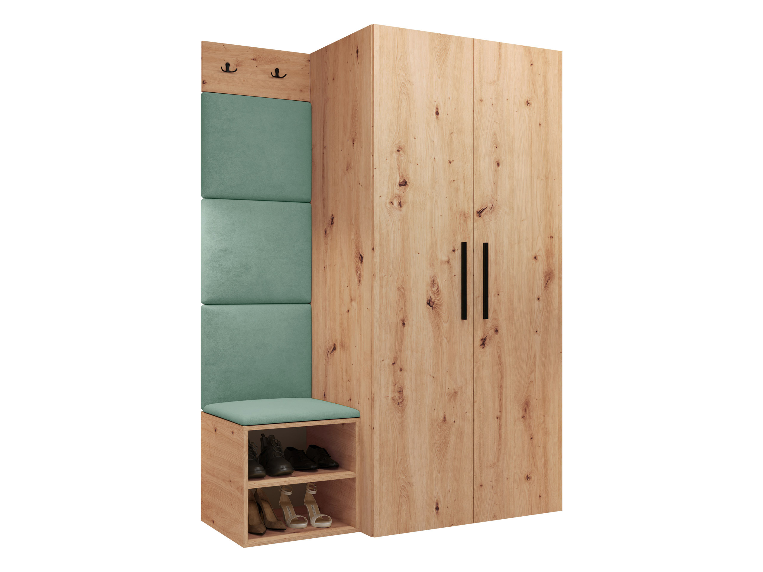 Hallway set Nitos IV (Artisan oak)