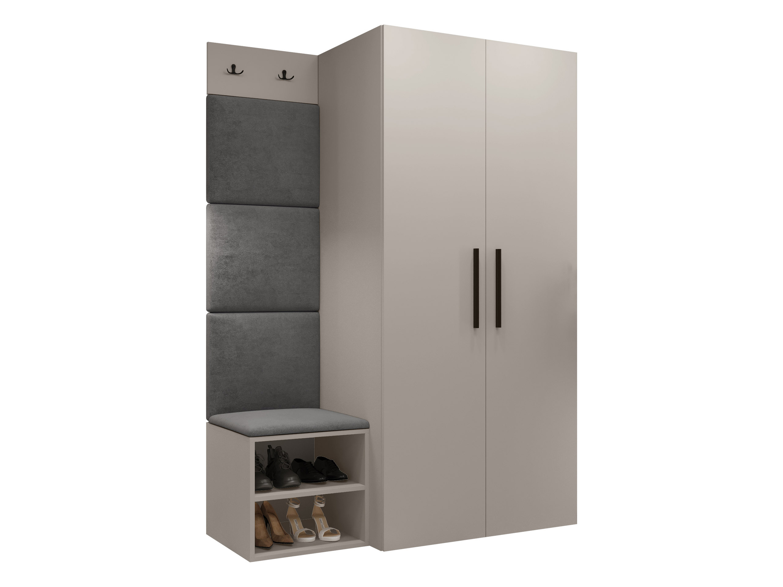 Hallway set Nitos IV (Cashmere)
