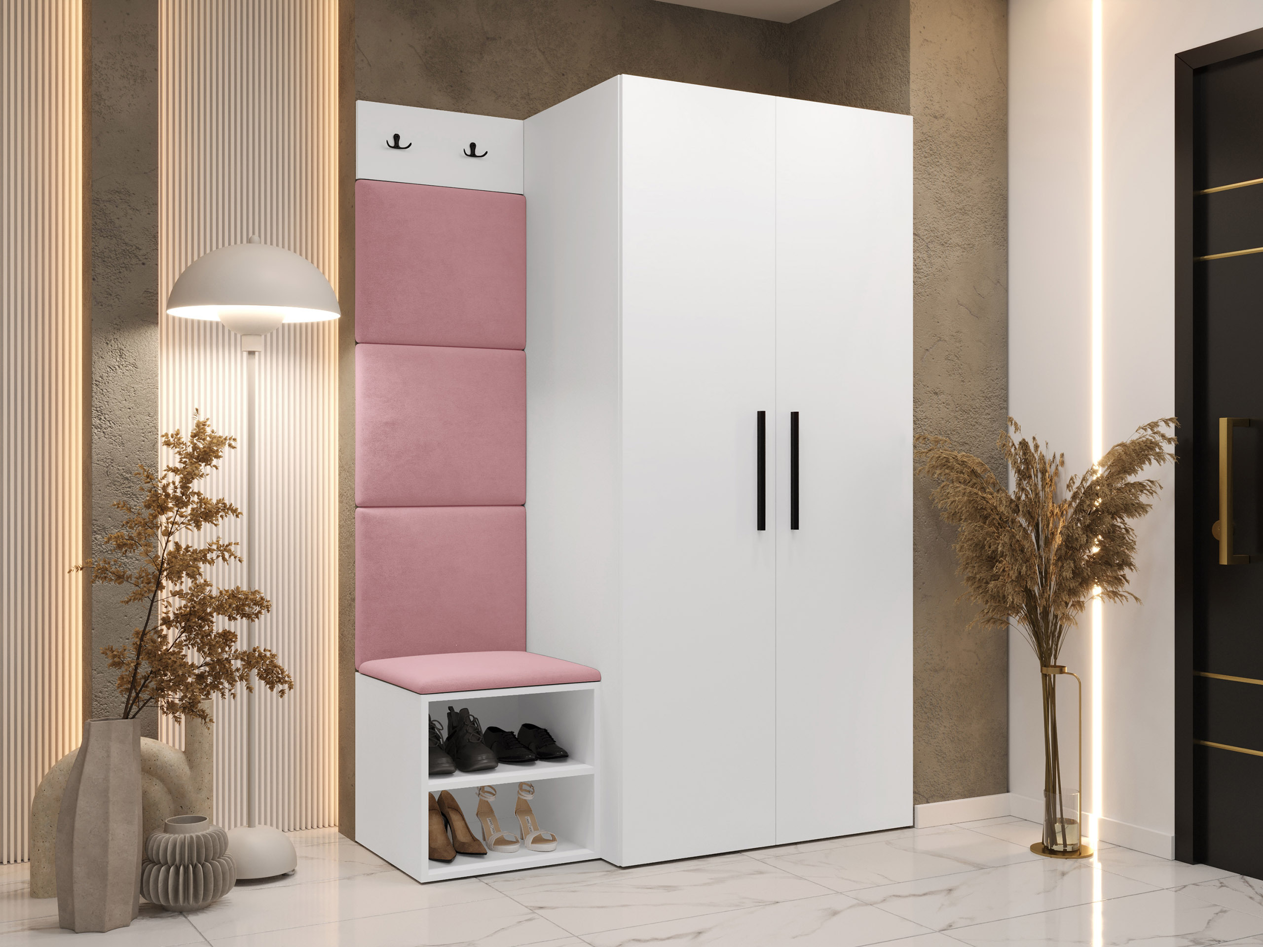 Hallway set Nitos IV (White)