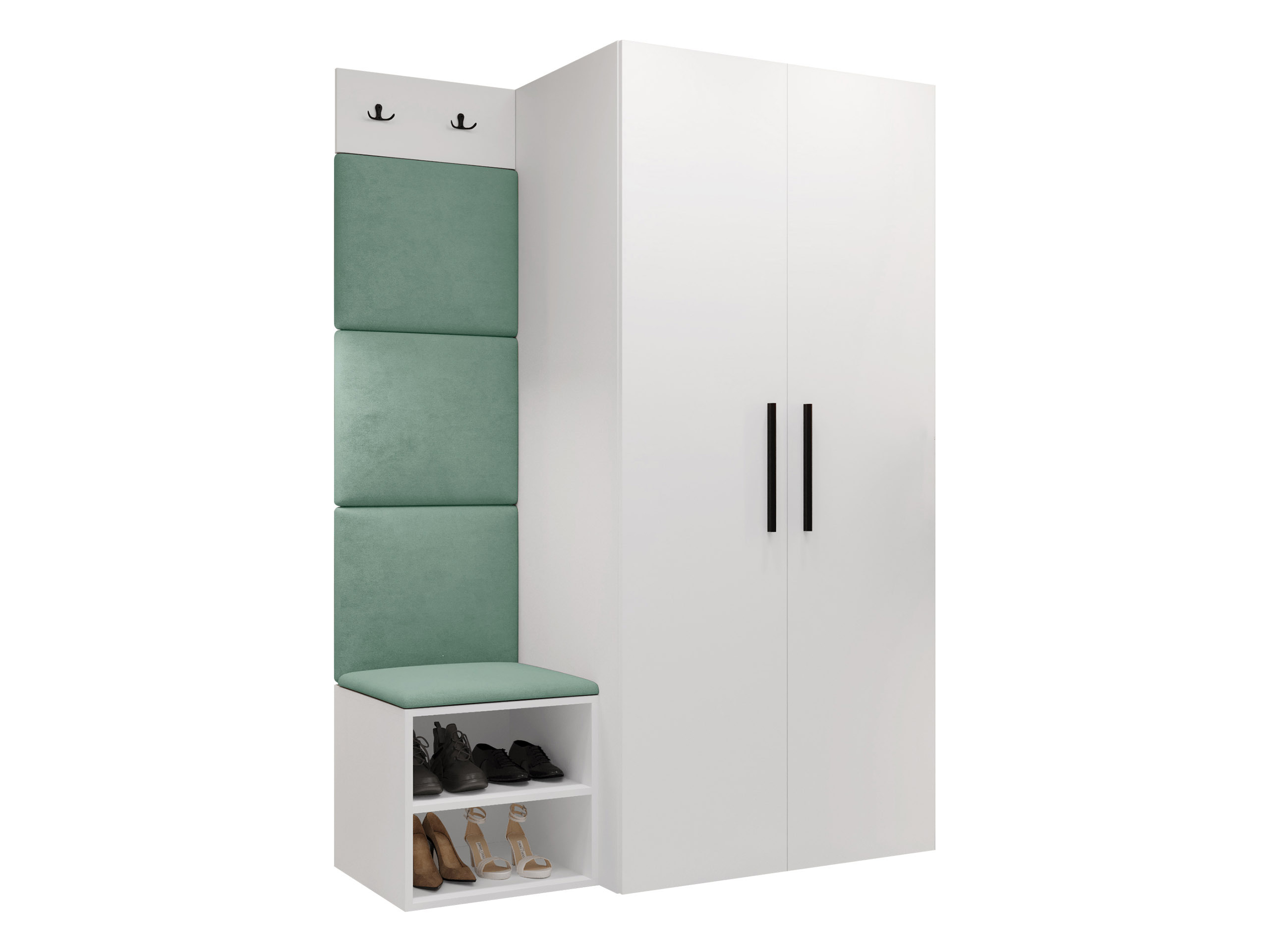 Hallway set Nitos IV (White)