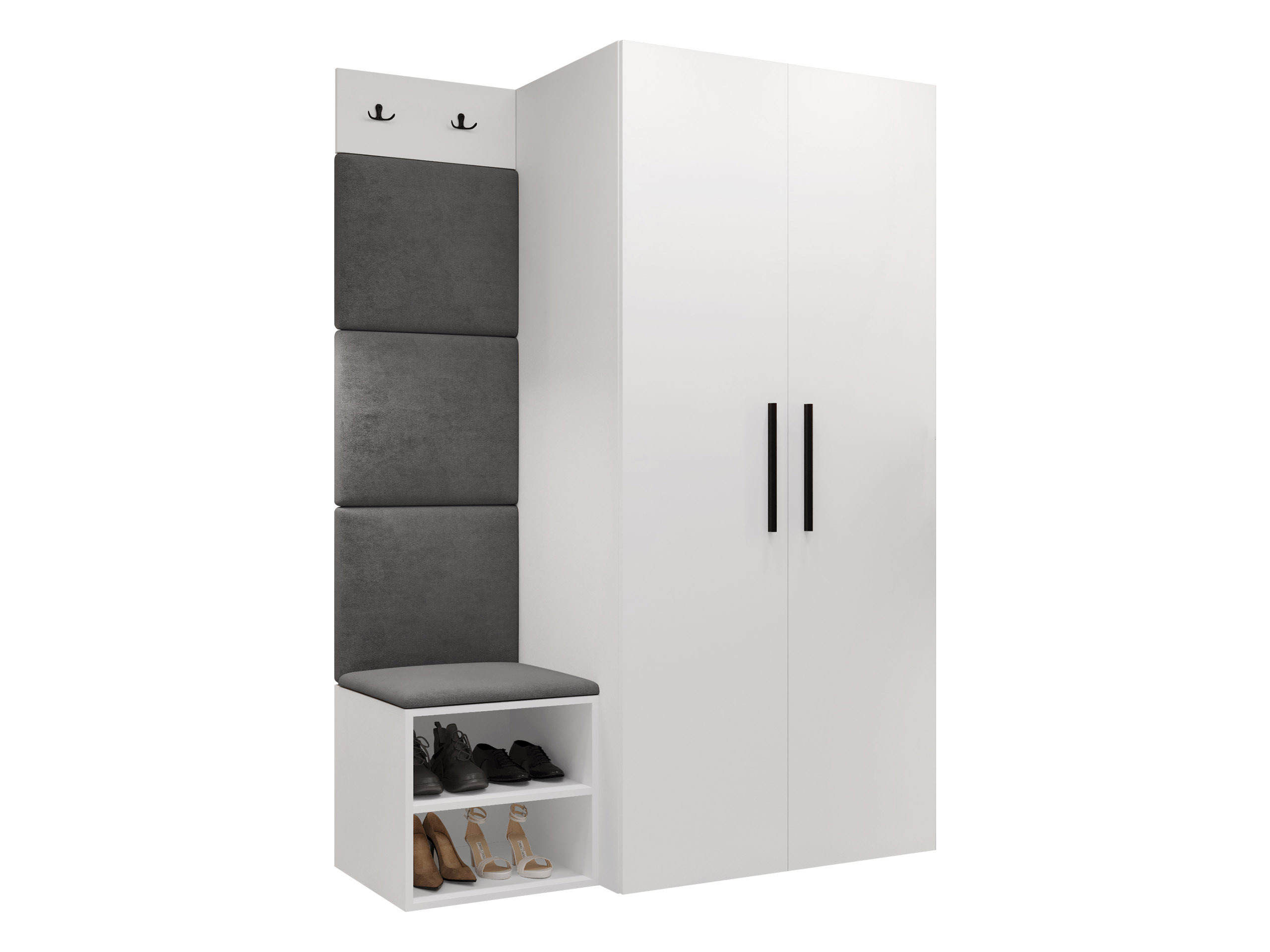 Hallway set Nitos IV (White)